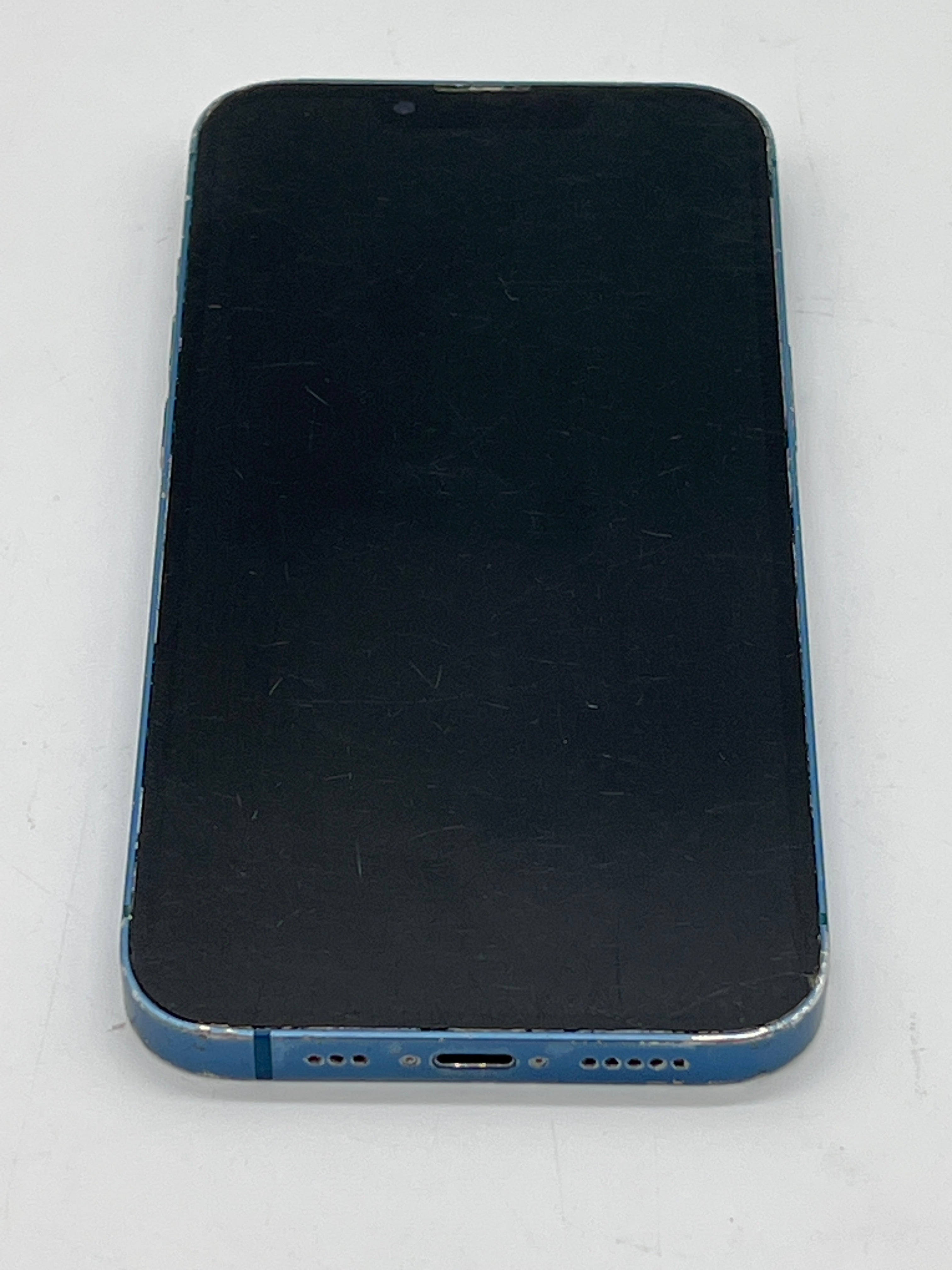Unlocked Apple iPhone 13 128GB Blue For Parts Broken