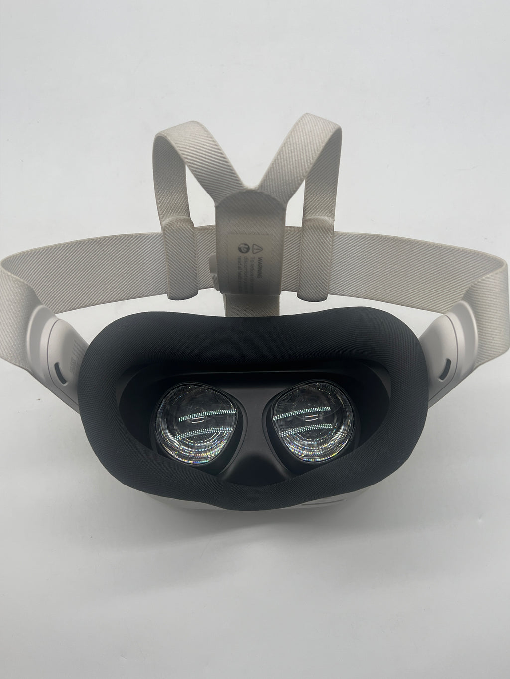 Meta Oculus Quest 3s VR Headset White - For Parts (Lens Issue)