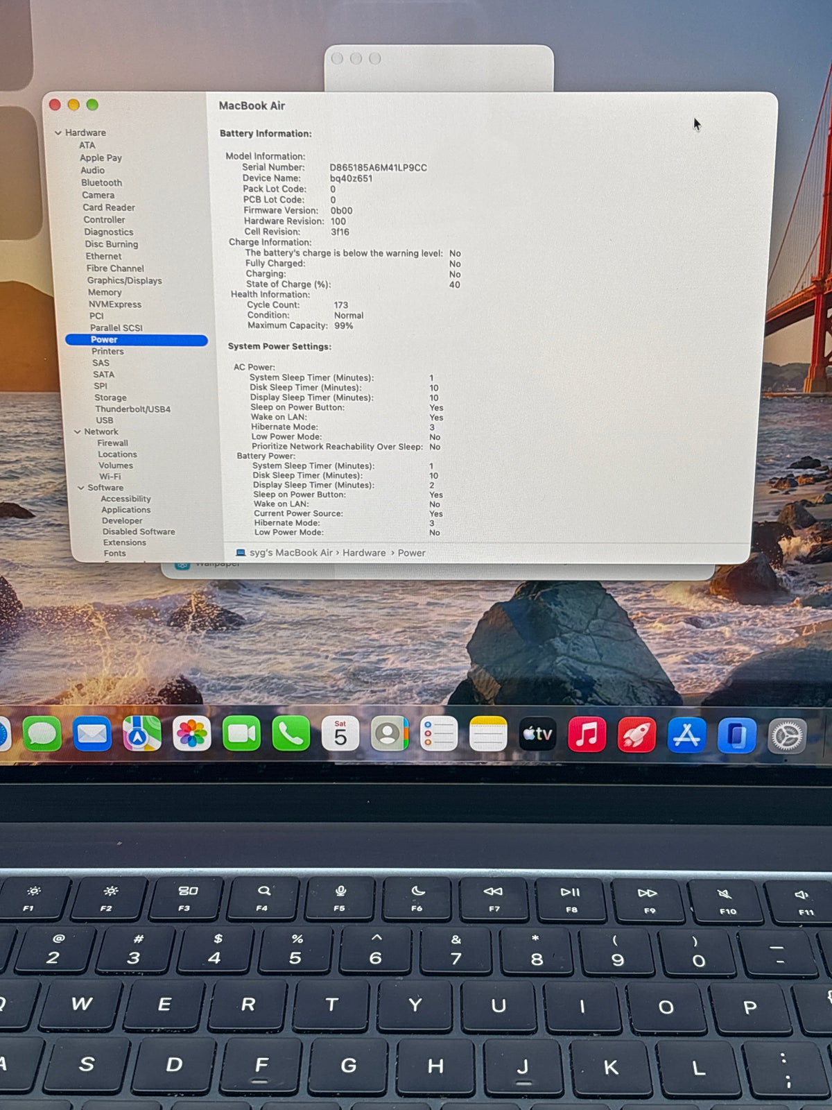 Apple MacBook Air 15" A3241 M4 16GB RAM 256GB SSD - Used