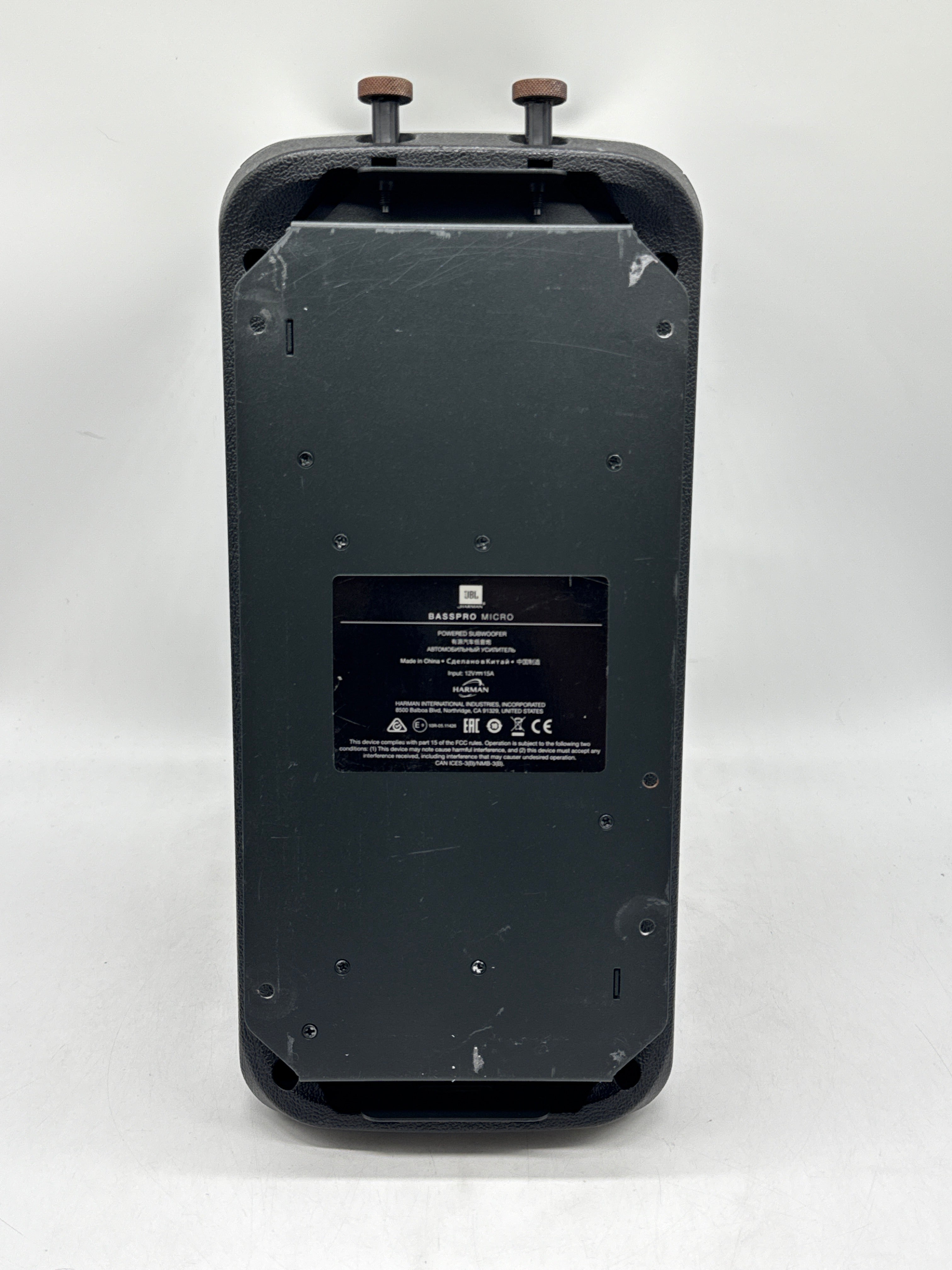 JBL BassPro Micro 140W 8" Powered Subwoofer No Docks - Used