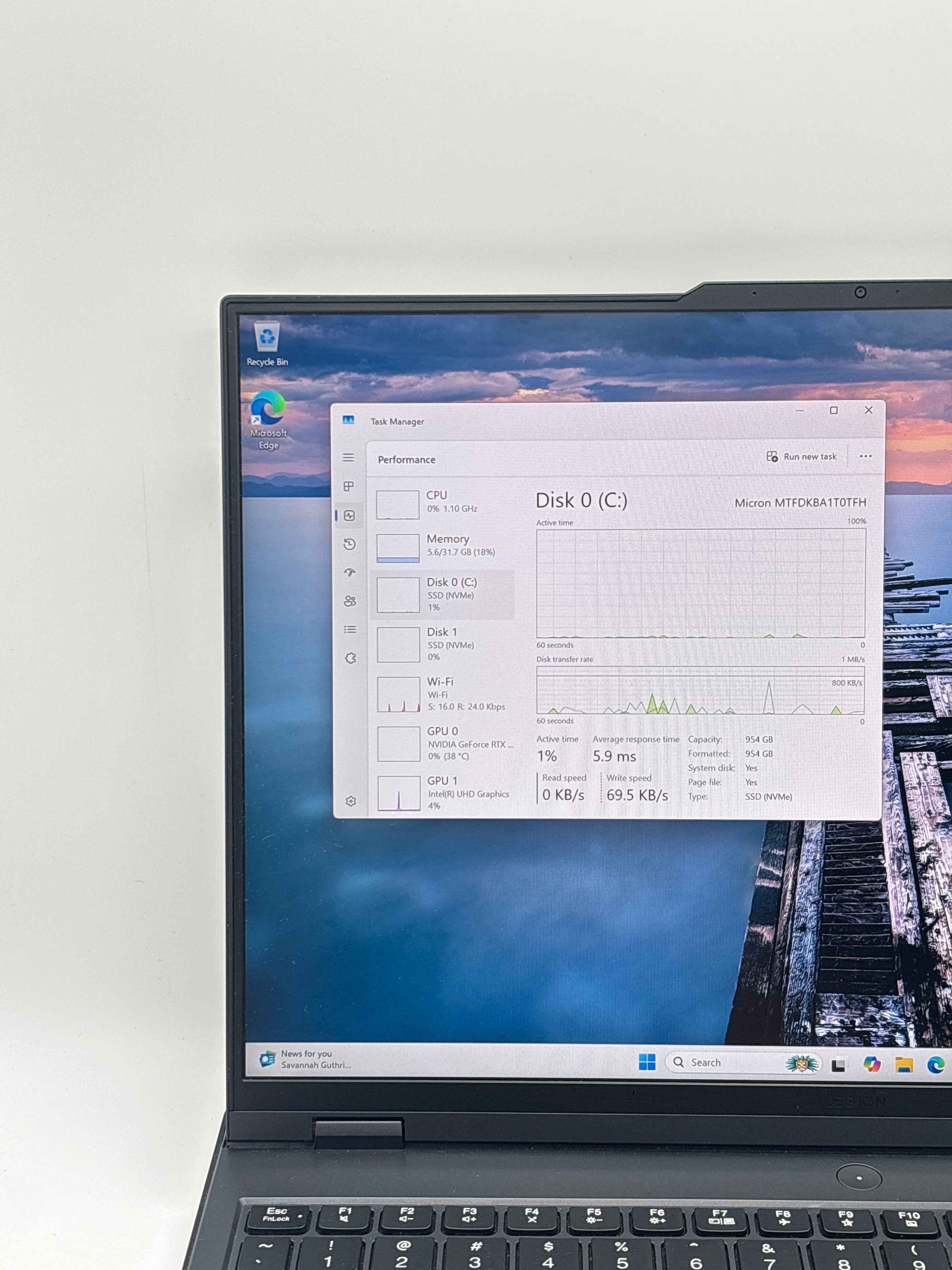Lenovo Legion Pro 7 i9-13900XH 32GB RAM 2TB SSD RTX 4080 - Used