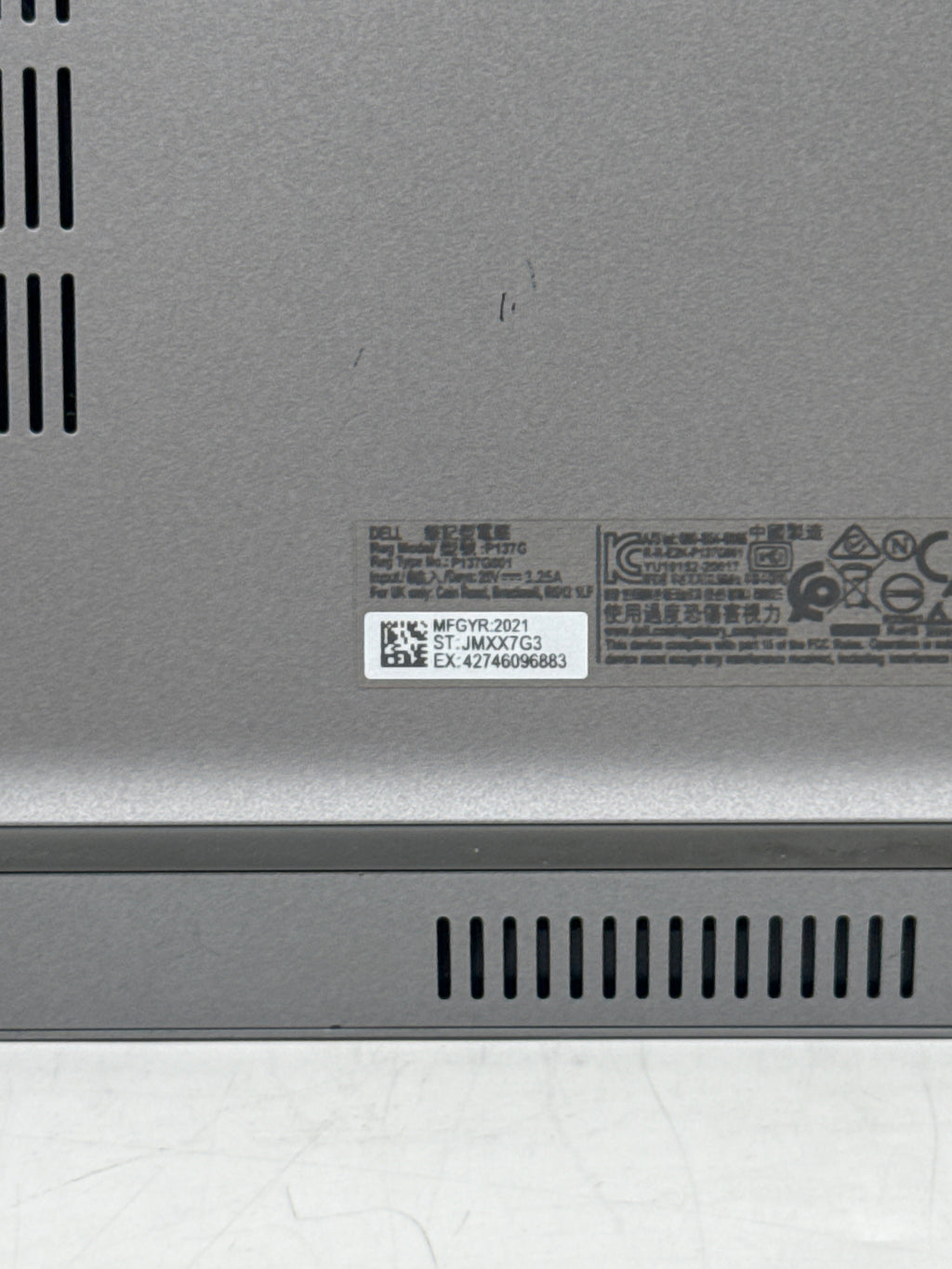 Dell Latitude 5420 Intel Core i5 1145G7 8GB RAM 256GB SSD 14in Gray - For Parts
