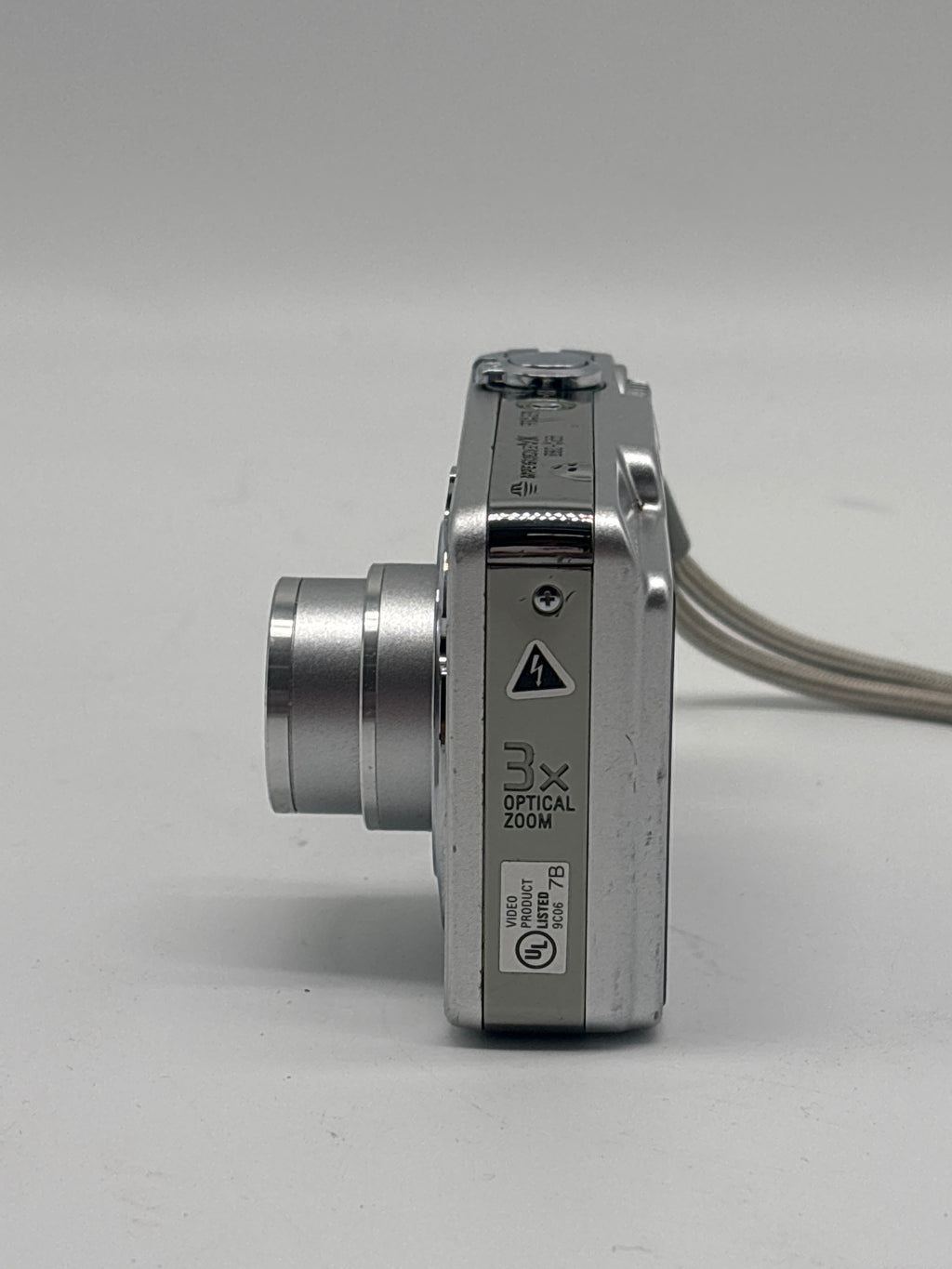 Sony Cyber-Shot DSC-W55 7.2MP Digital Camera Silver 3x Optical Zoom - Used