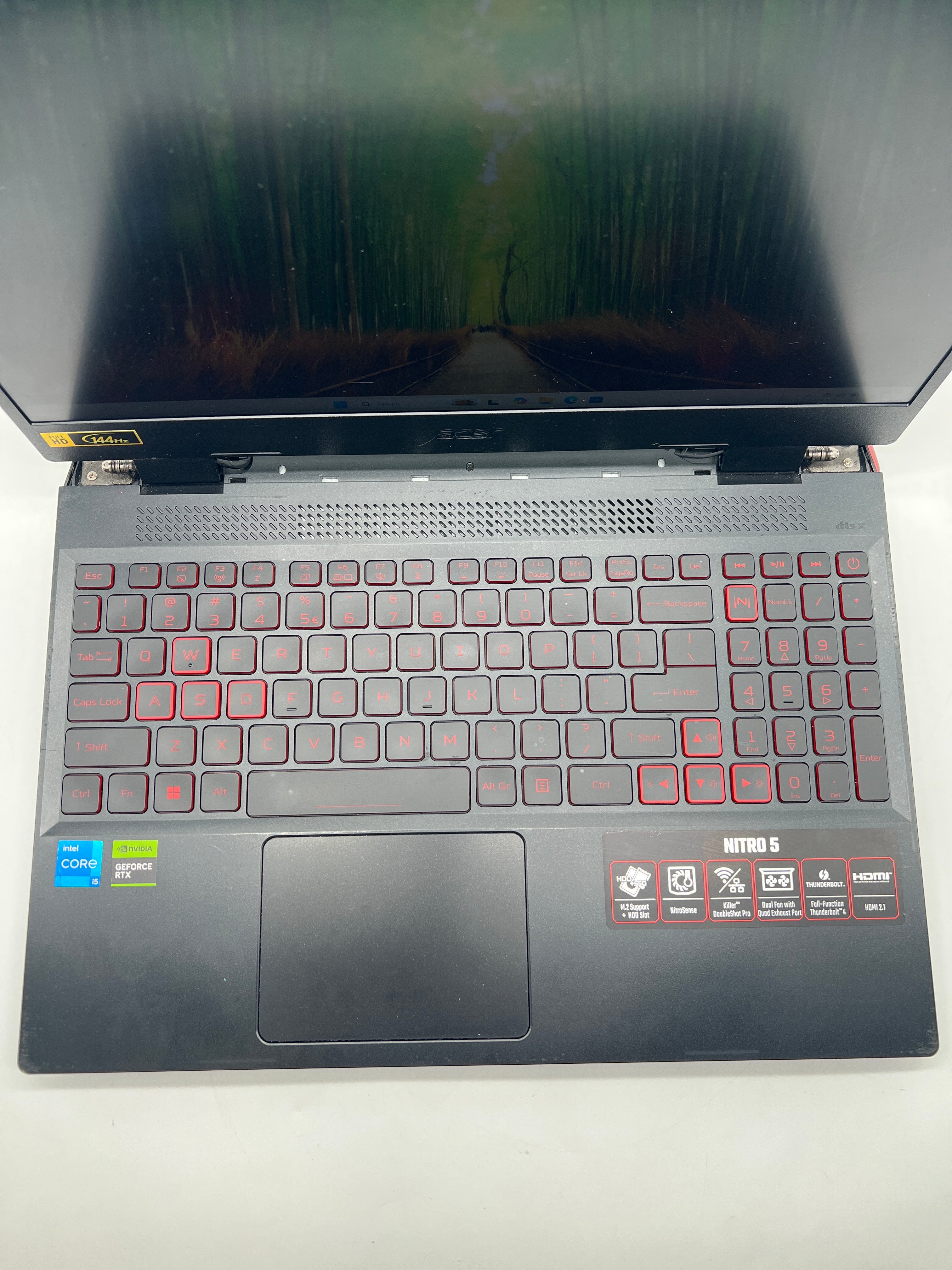 TX01-54482 Asus Nitro 5 15-inch Core i5 12th Gen 24GB RAM 500GB RTX 3050 Ti Black
