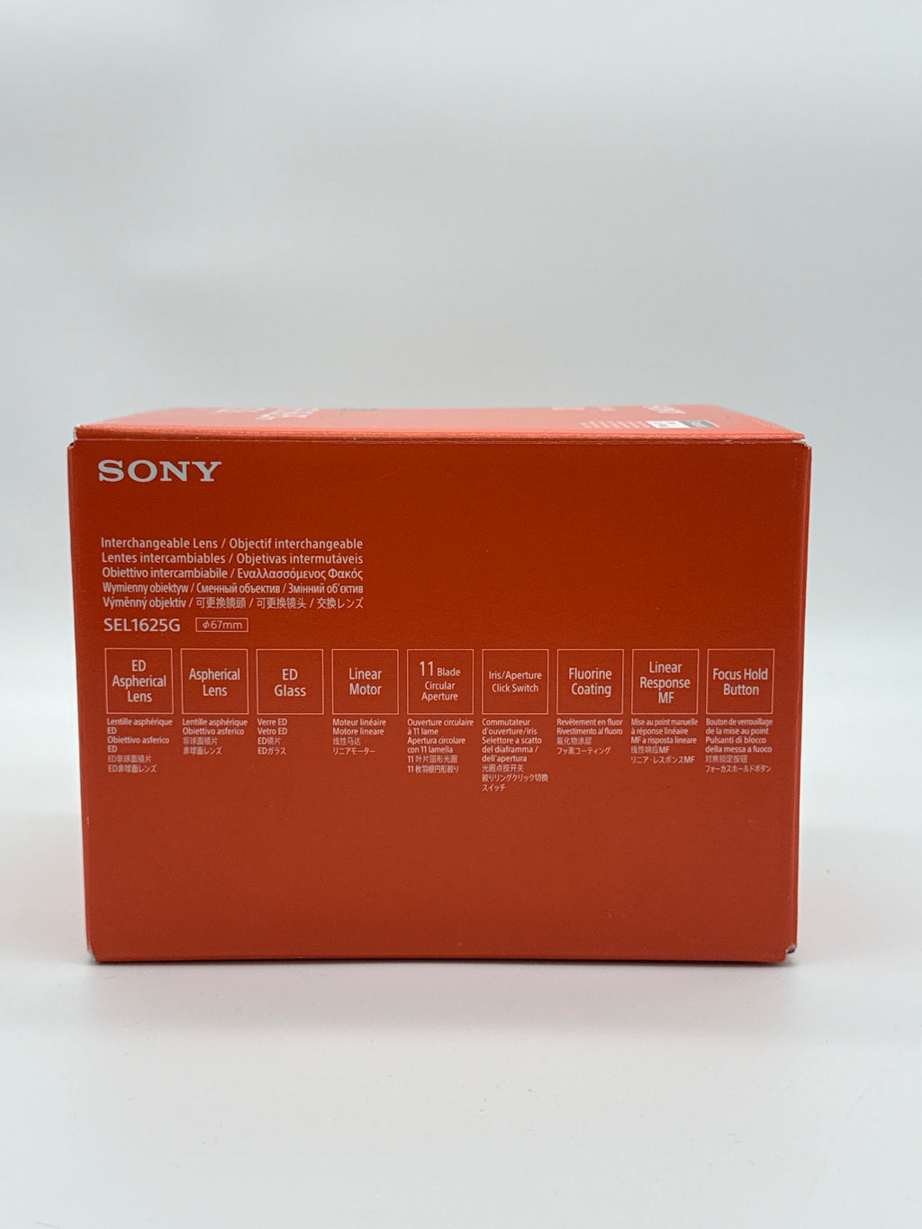 Sony FE 16-25mm f/2.8 G SEL1625G Wide Angle Zoom Sony E Mount - New