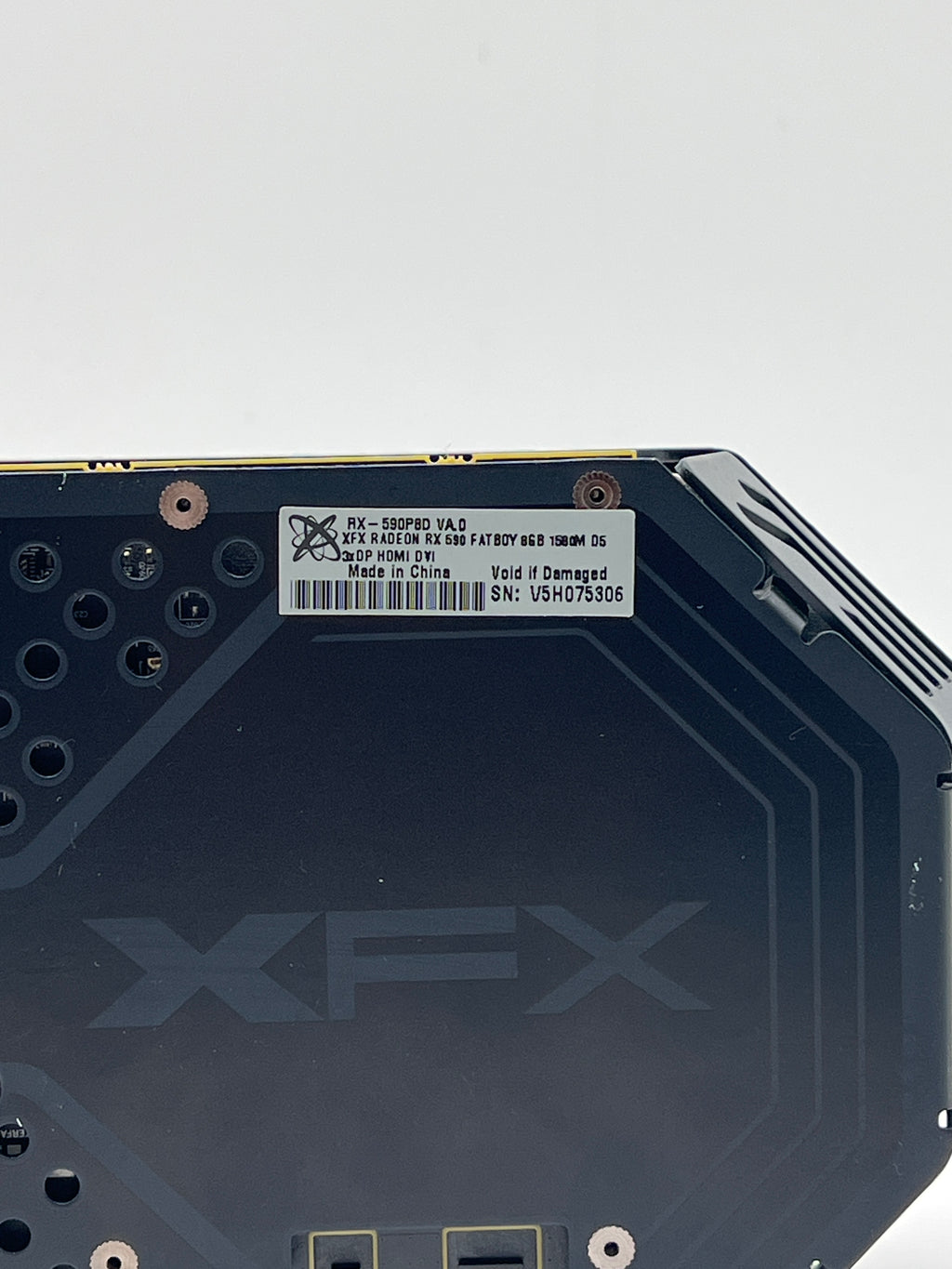 XFX Radeon RX 590 FATBOY 8GB GDDR5 Graphic Card - Used