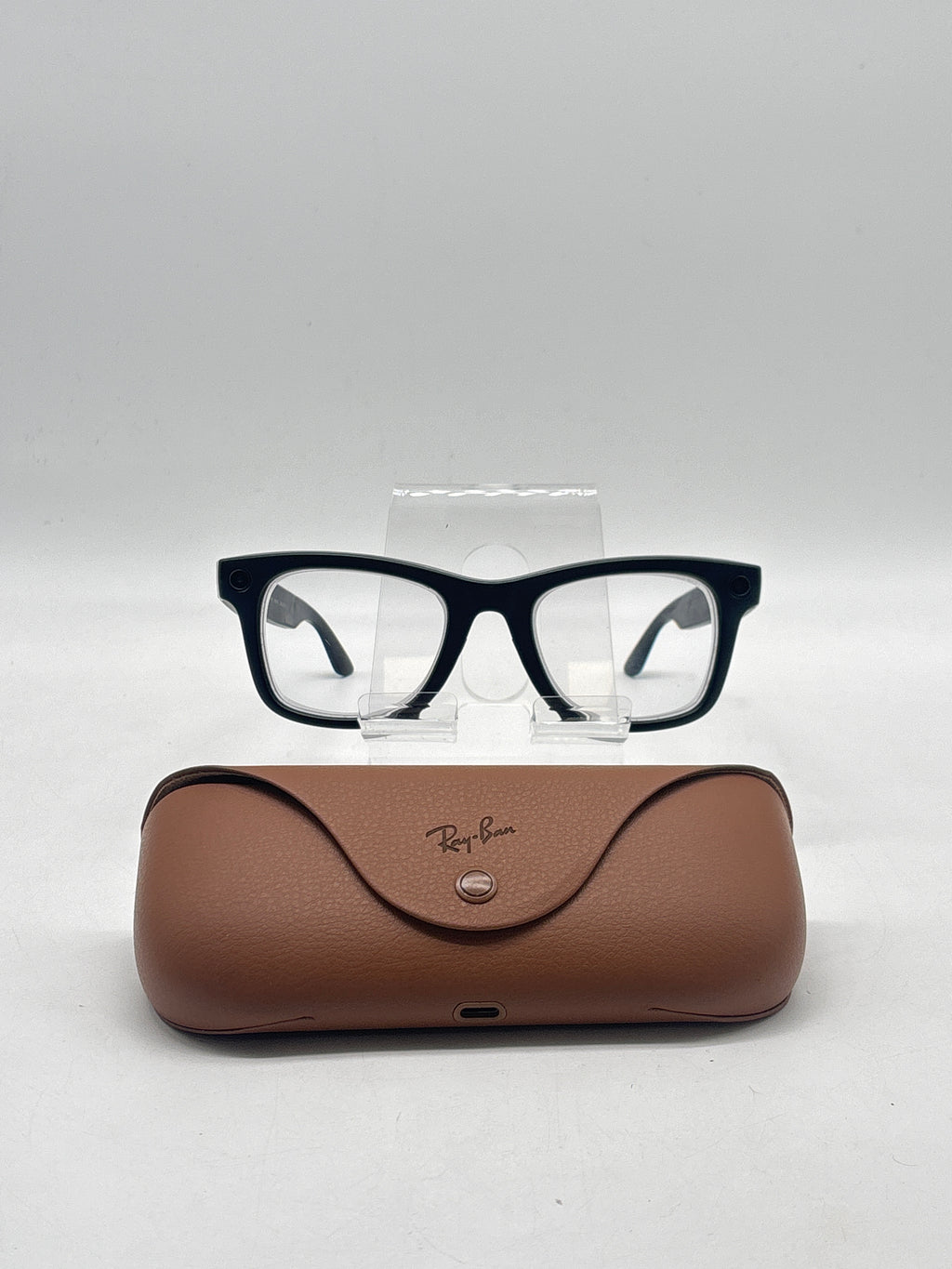Ray-Ban Meta Wayfarer RW4008 Smart Glasses w/ Camera Black - Used