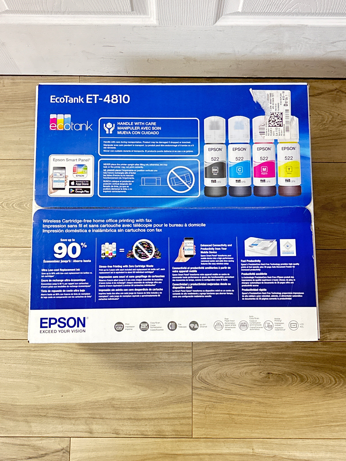 Epson EcoTank ET-4810 Supertank Color All-in-One Wi-Fi - New
