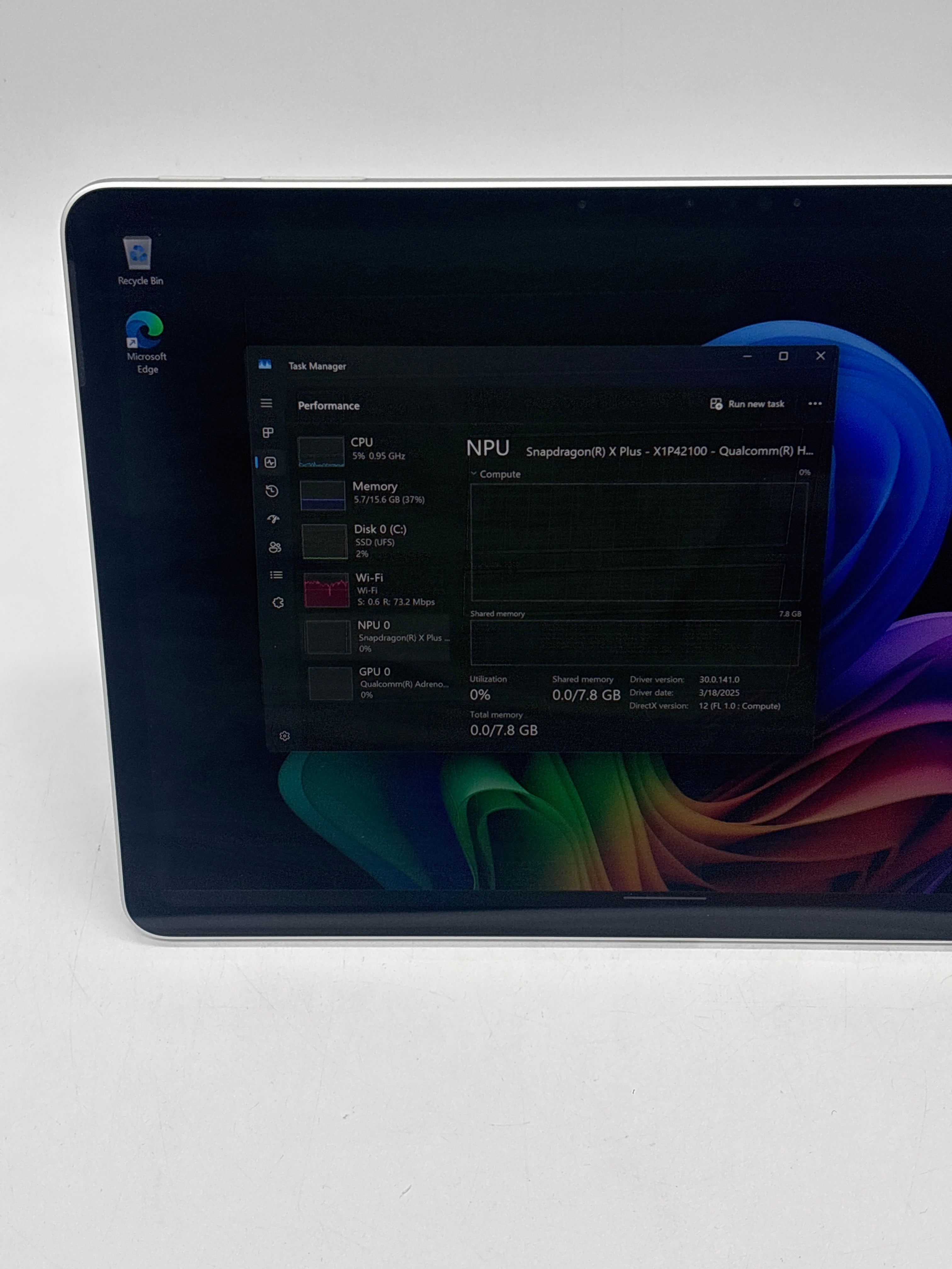 Microsoft Surface Pro 12" 2110 Snapdragon X Plus 16GB RAM 256GB SSD