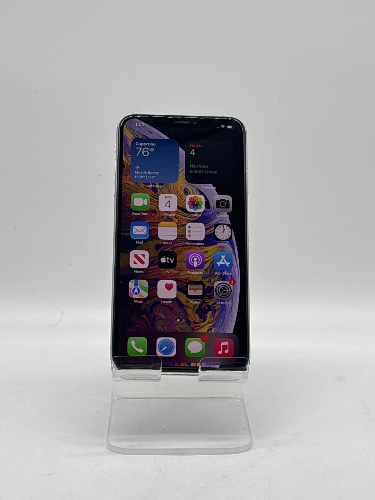 Apple iPhone XS Max 6.5" A1921 64GB Silver - AT&T Locked