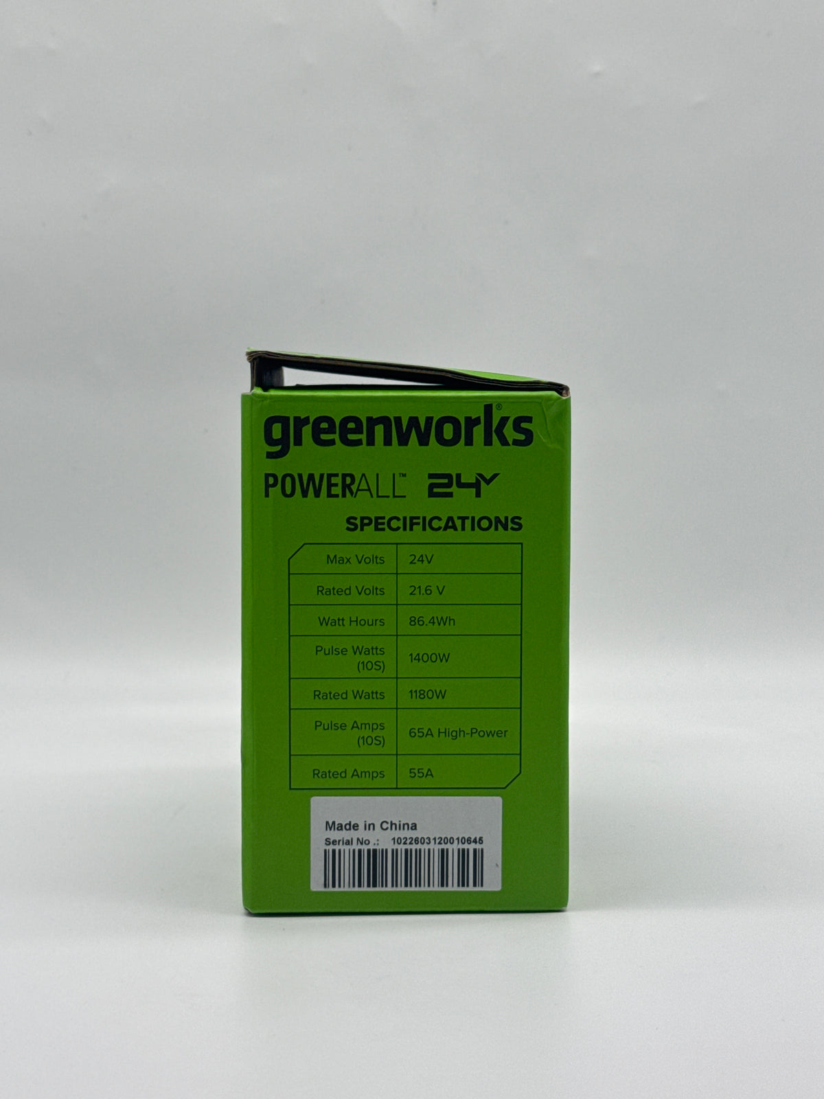 Greenworks 24V PowerAll Battery and Cable Kit 4.0Ah Li-Ion 2-Pack - Used