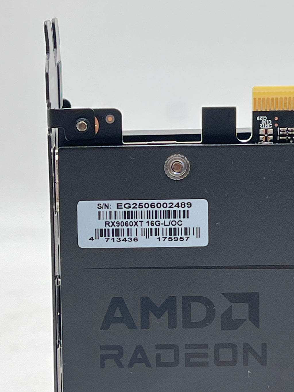 PowerColor Hellhound RX 9060 XT 16GB GDDR6 PCIe 5.0 Video Card Black
