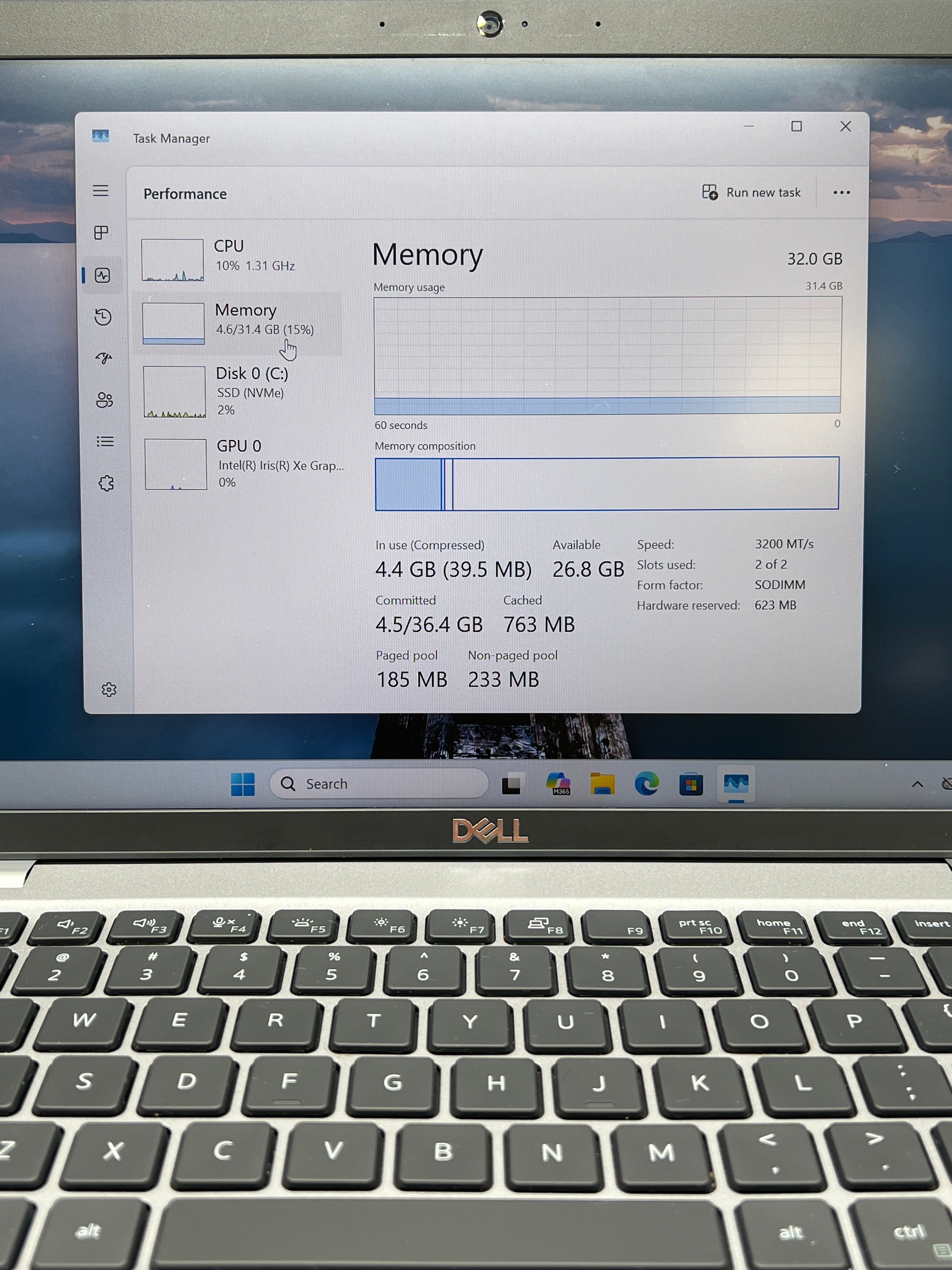 Dell Latitude 5420 14 Inch Intel i7 11th Gen 32GB RAM 256GB SSD Silver Used