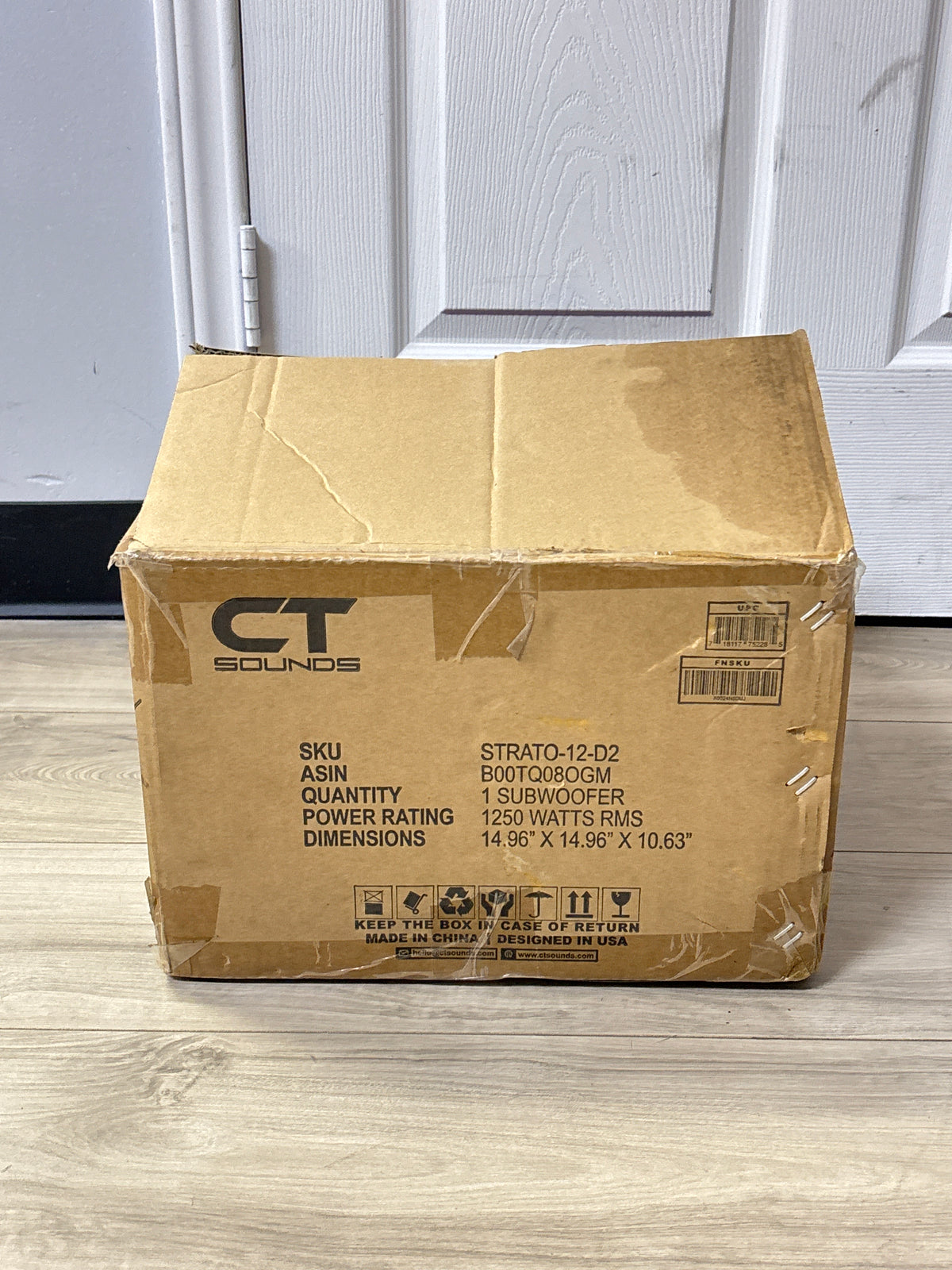 CT Sounds Strato-12-D2 12in Car Subwoofer Dual 2-Ohm 1250W RMS - Open Box