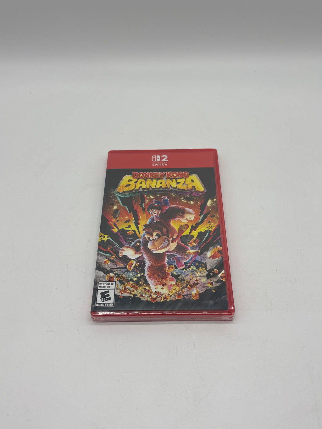 Nintendo Switch 2 Donkey Kong Bananza Red 2025 E10+ New In Box