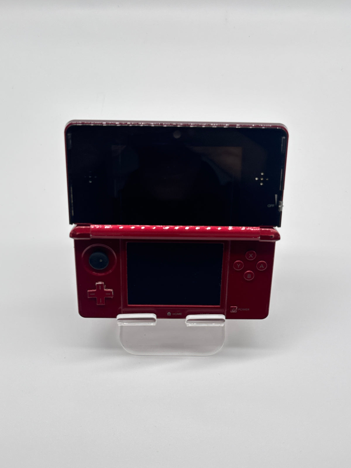 Nintendo 3DS CTR-001 32GB Flame Red Handheld Console - Used