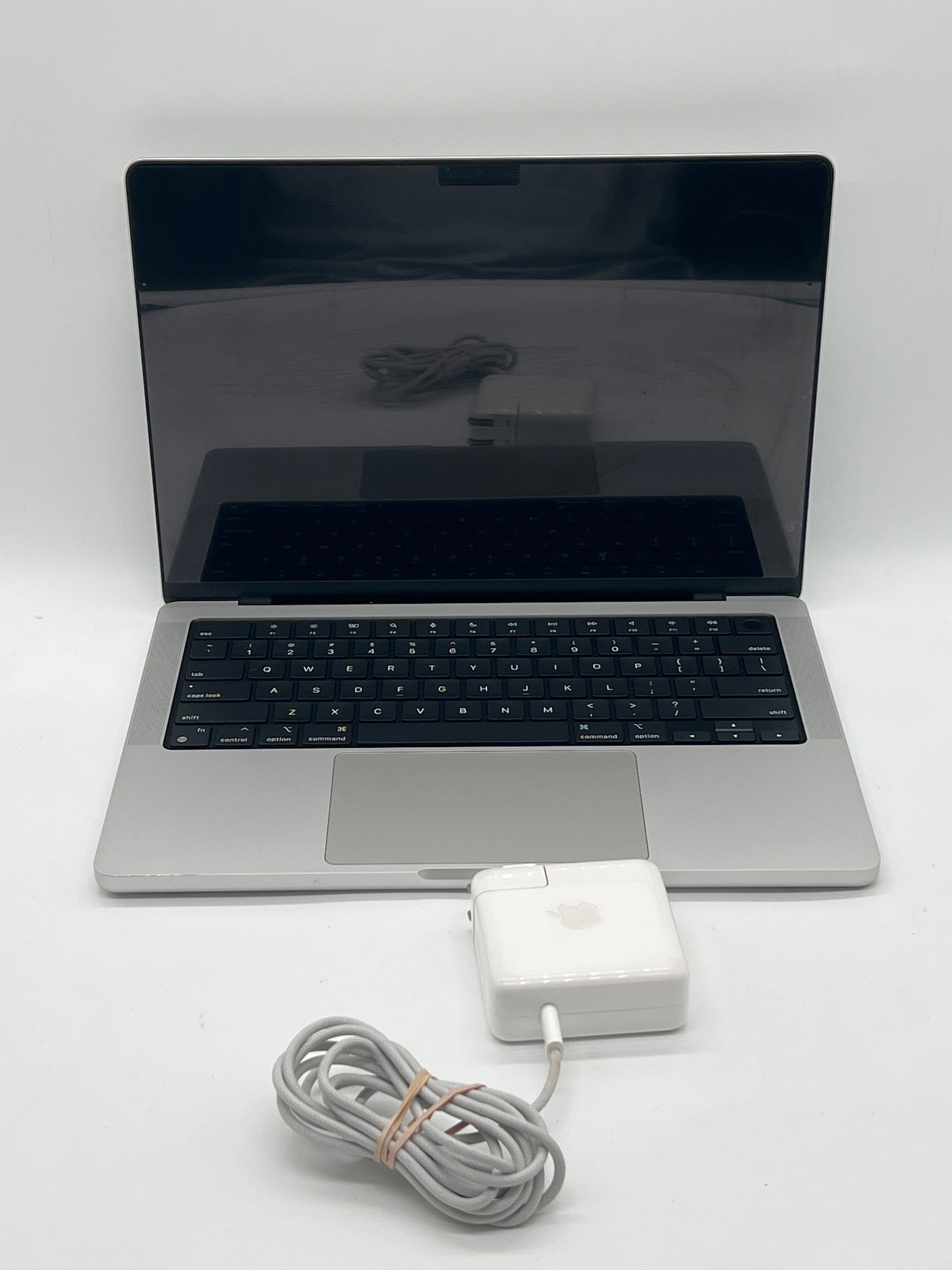 Apple MacBook Pro 14" A2442 2021 M1 Chip Silver For Parts Untested No Specs