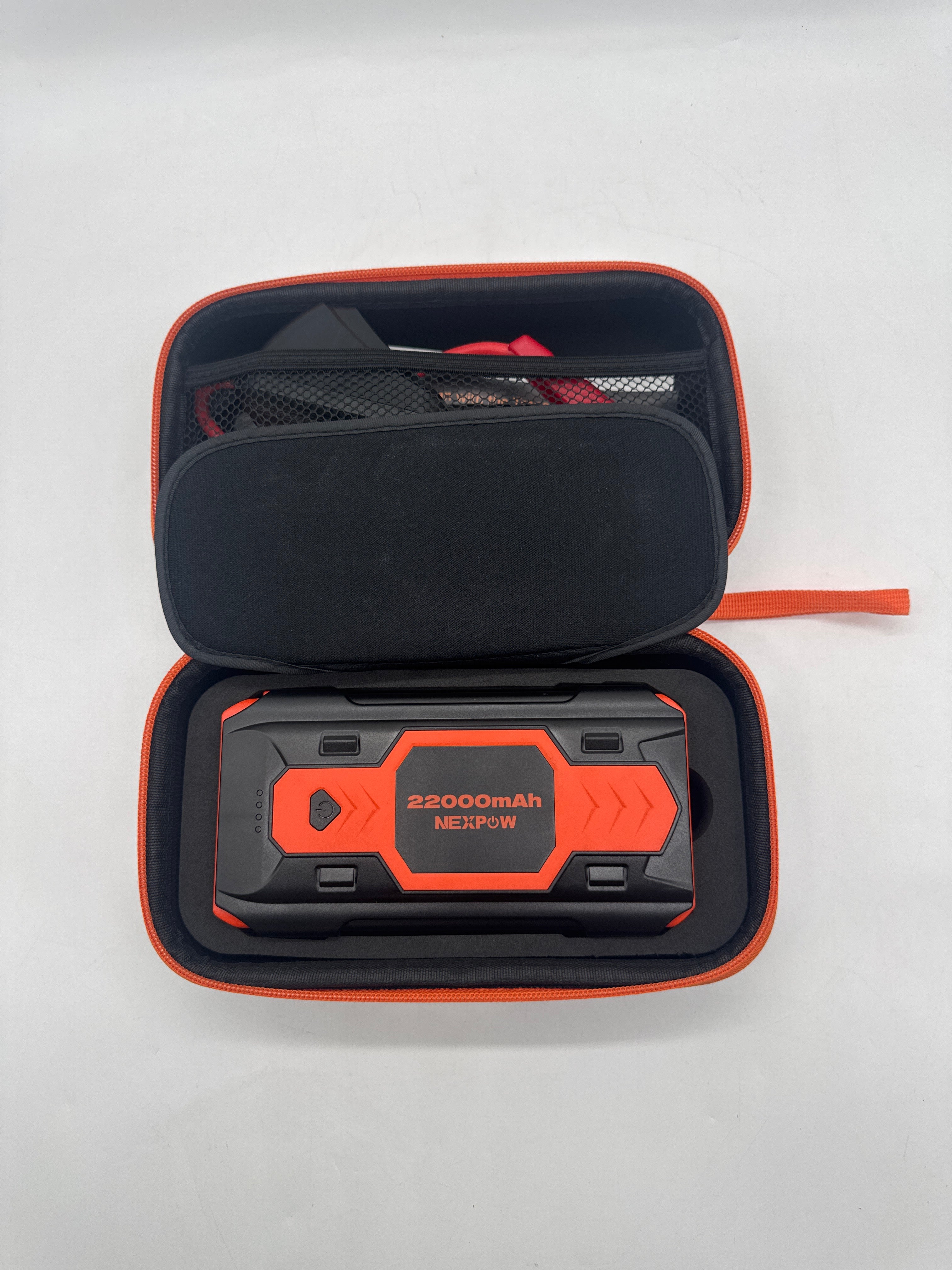 NEXPOW Q9B 22000mAh Portable Car Jump Starter Power Bank w/ Case