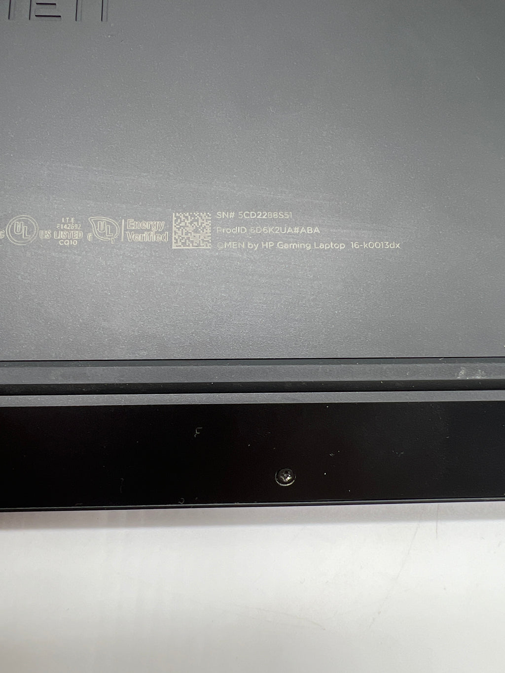 HP Omen 16-K0013DX i7-12700H 2.3GHz 16GB RAM 1TB SSD GeForce RTX 3050 Ti