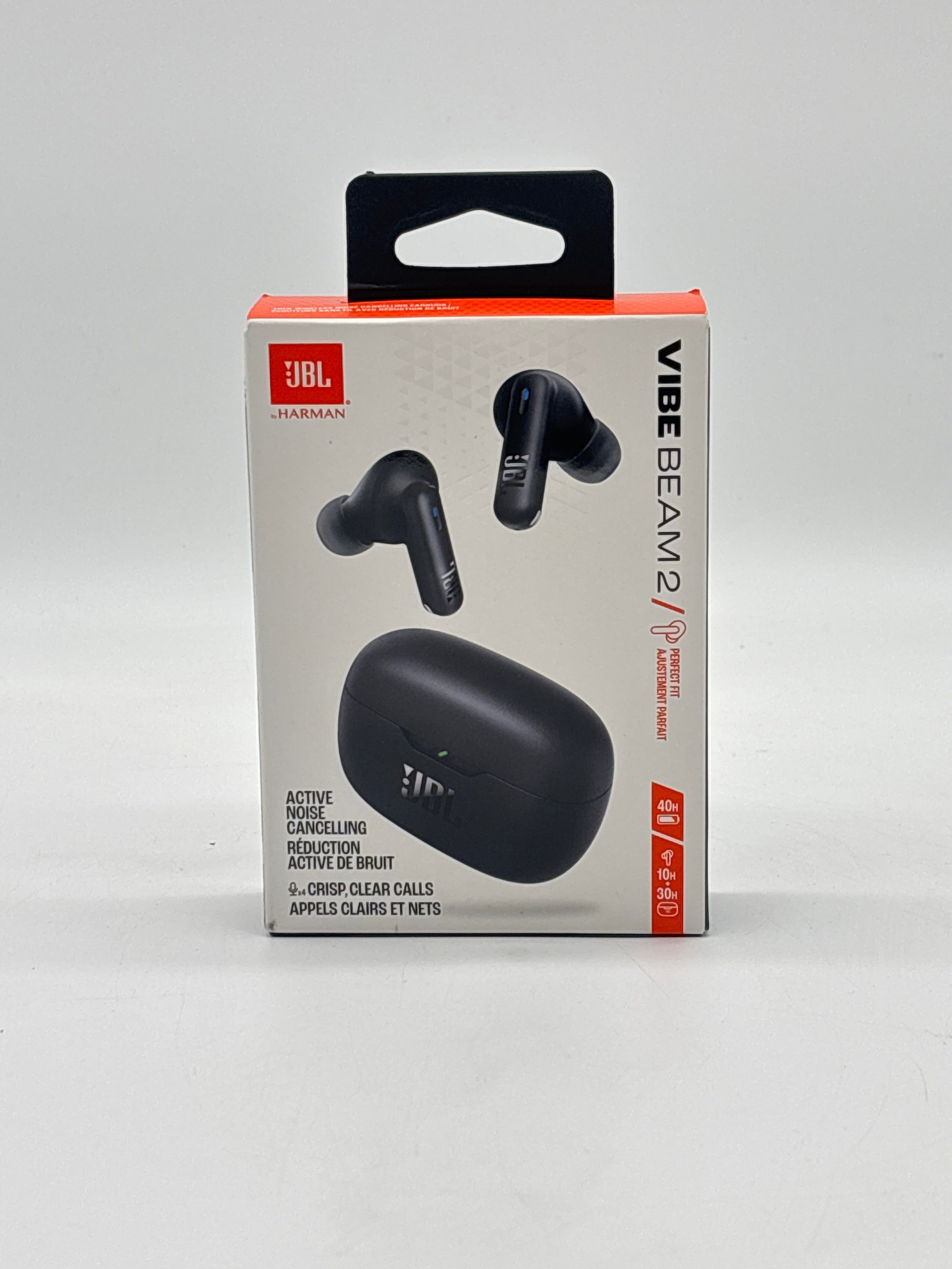 JBL Vibe Beam 2 Black Wireless Earbuds - New In Box