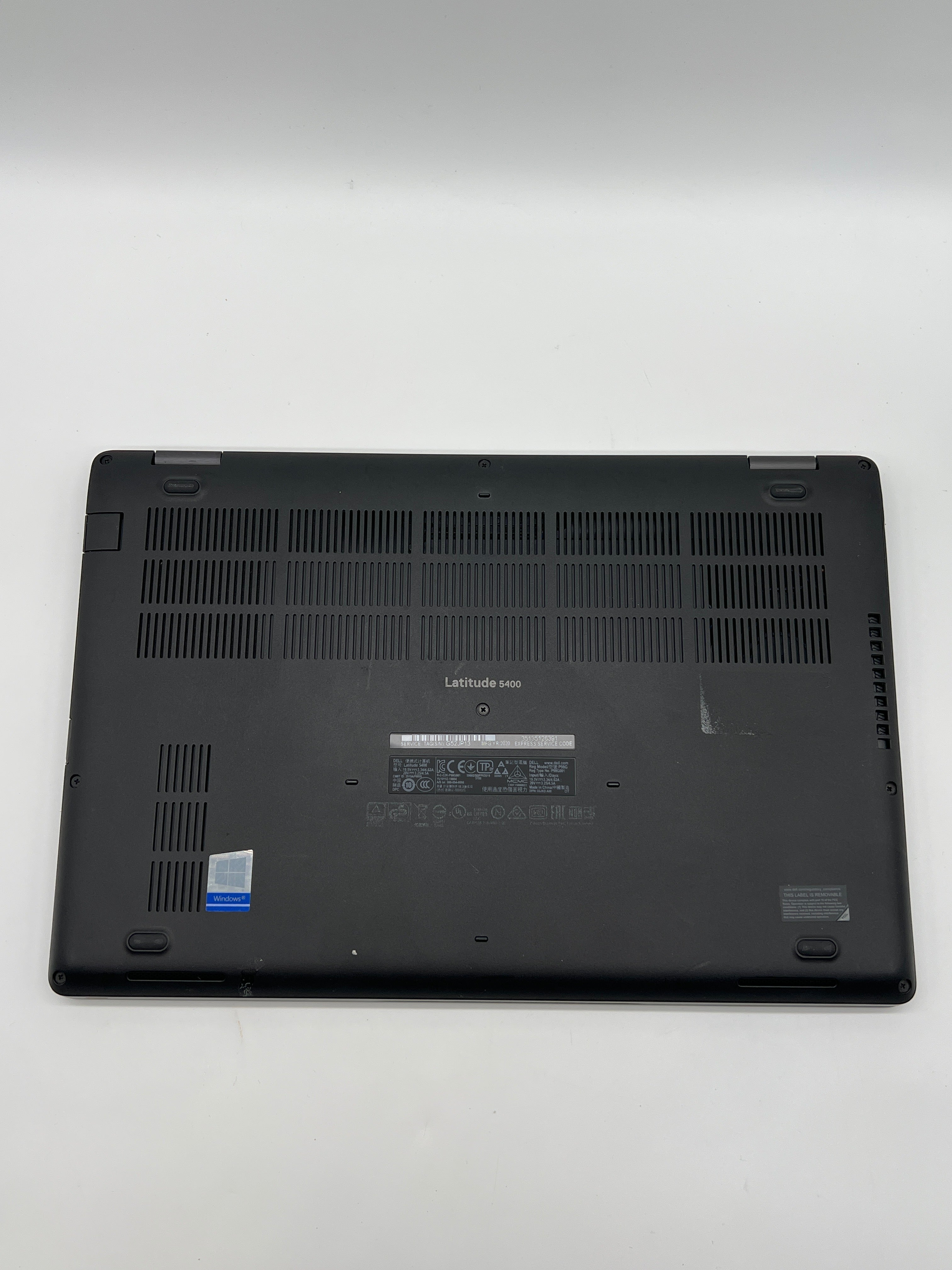 Dell Latitude 5400 14 inch Core i5 8th Gen 16GB RAM 256GB SSD Black Used