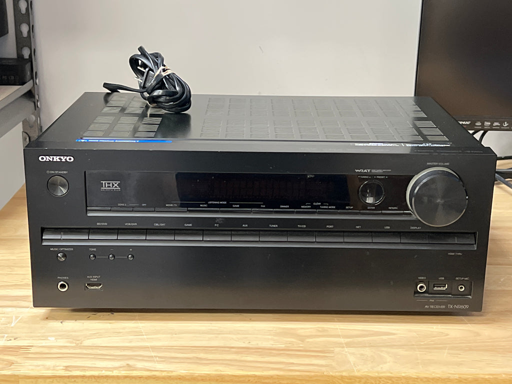 Onkyo TX-NR609 A/V Receiver Black - For Parts (No Sound)