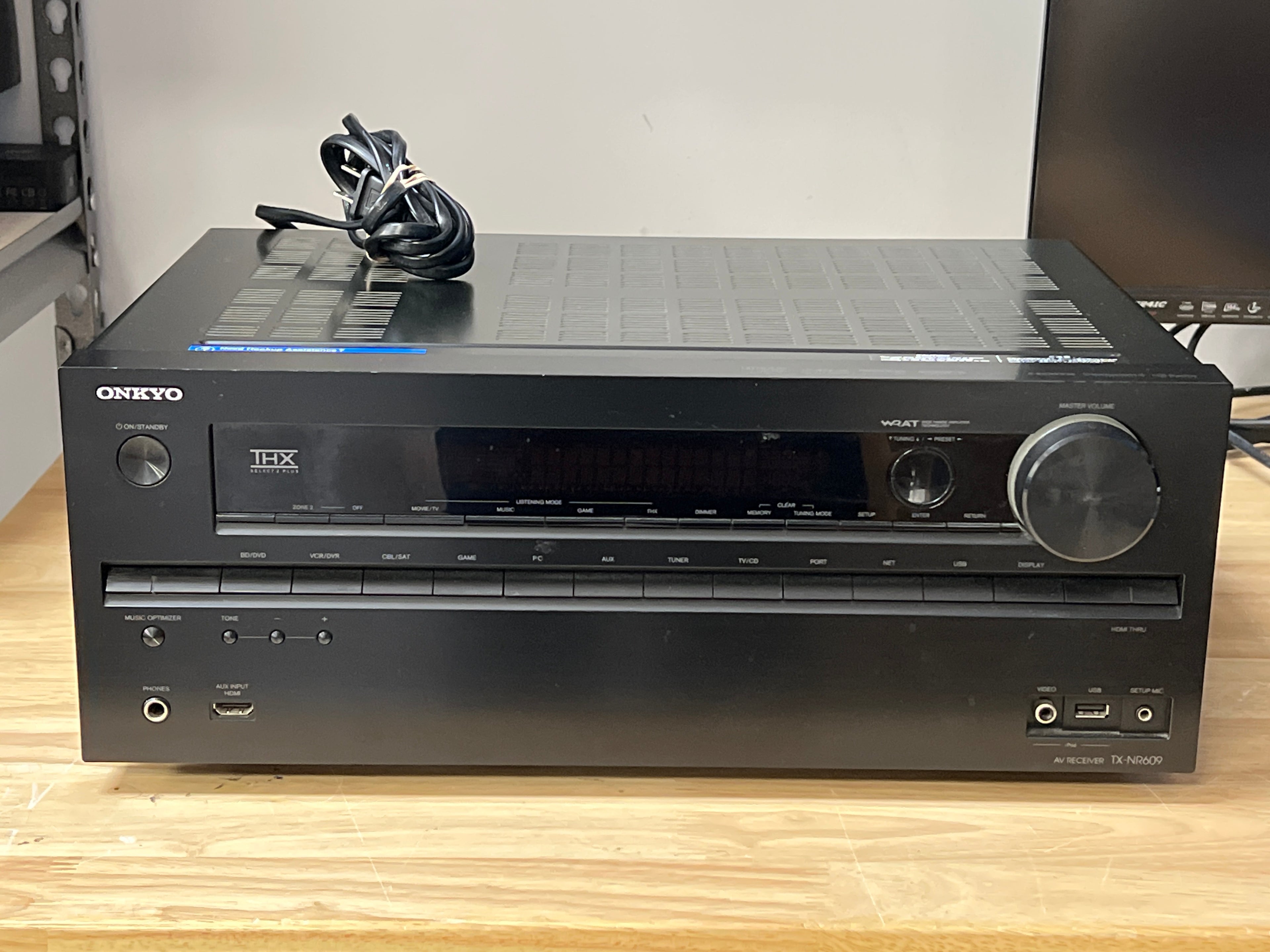 Onkyo TX-NR609 A/V Receiver Black - For Parts (No Sound)