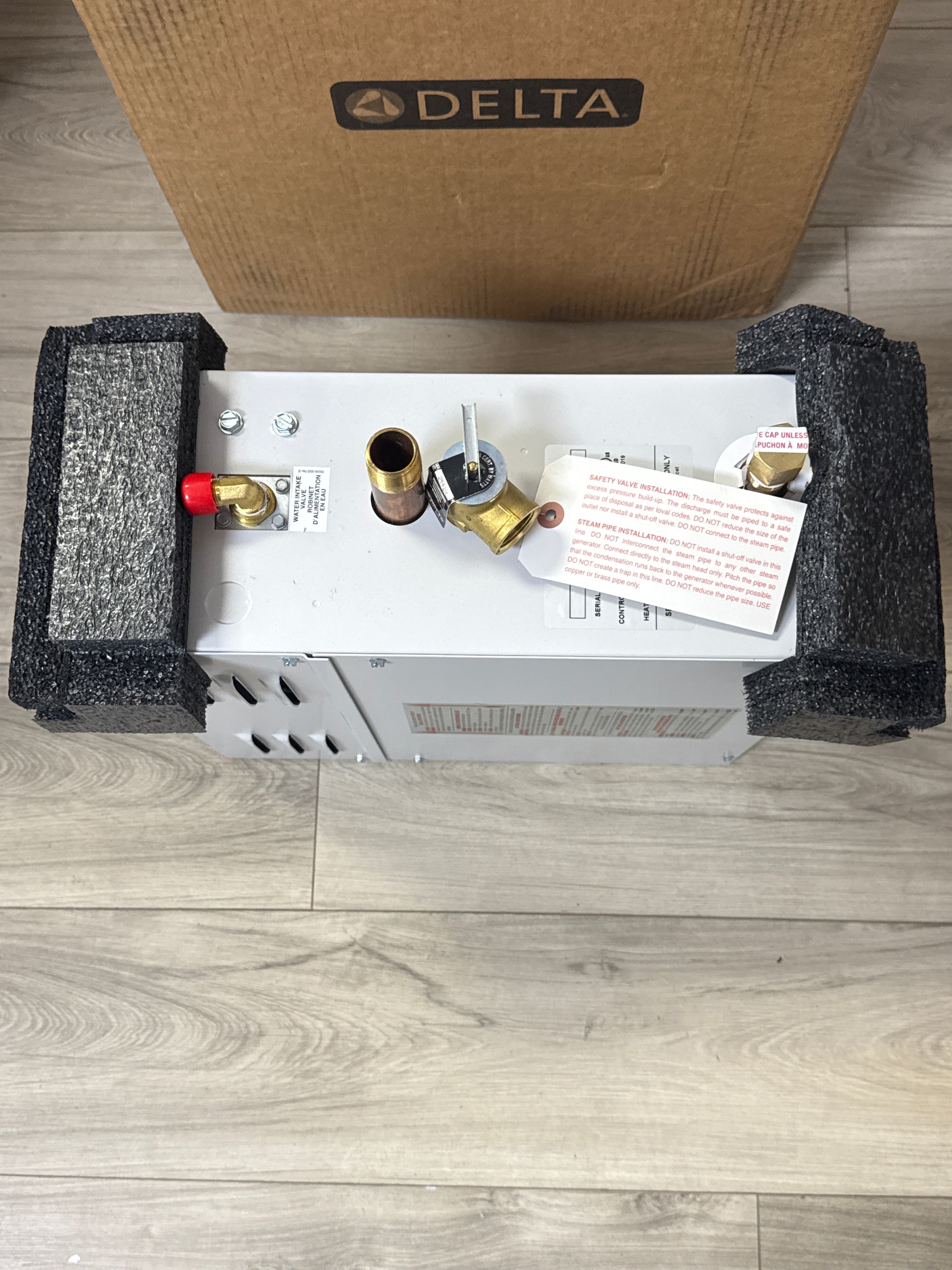 Delta 5P-EST10-PR 10 kW Steam Shower Generator Kit 240V - New Open Box