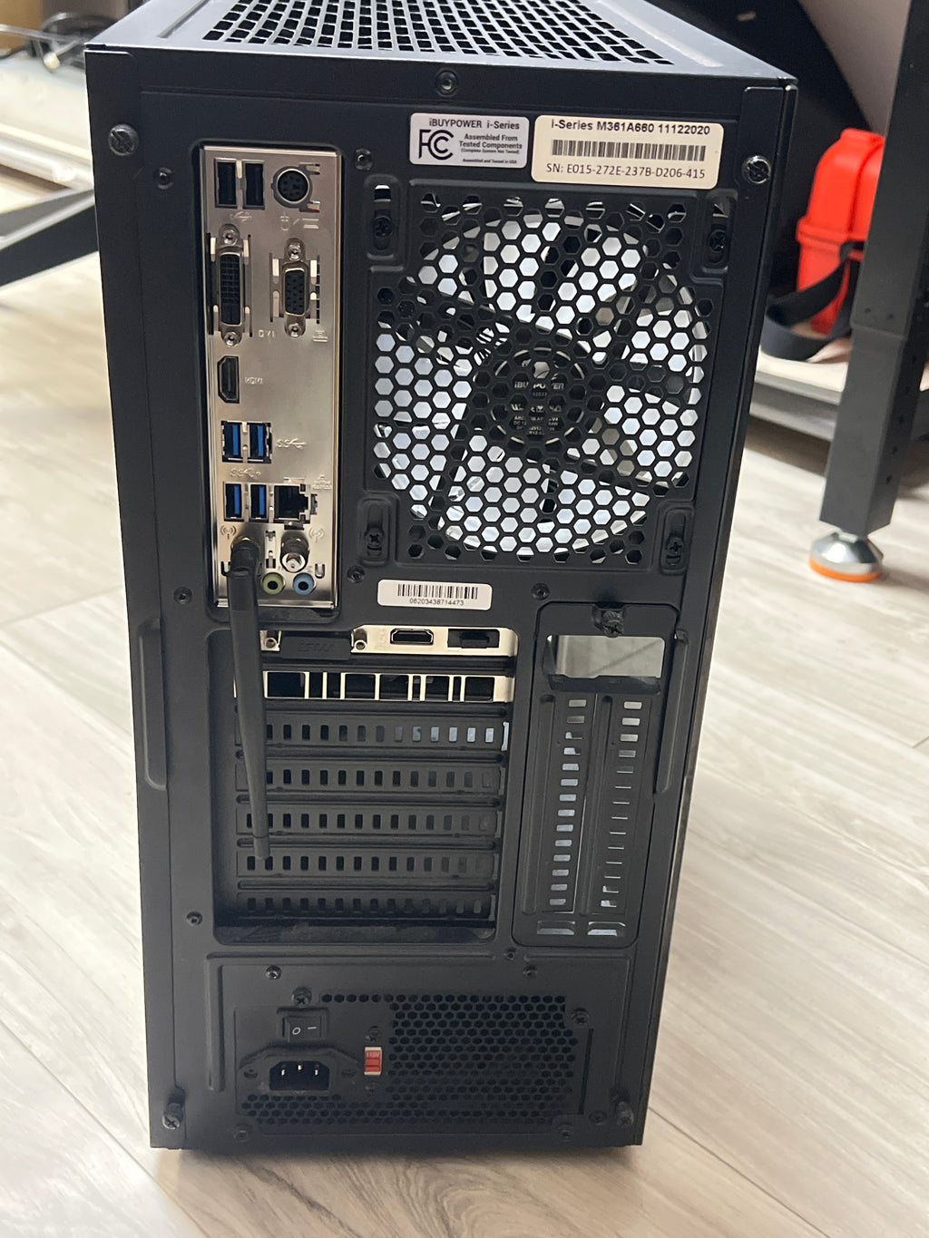 iBUYPOWER Trace i5-10400F 8GB RAM 1TB HDD 256GB SSD RTX 1650 - Used