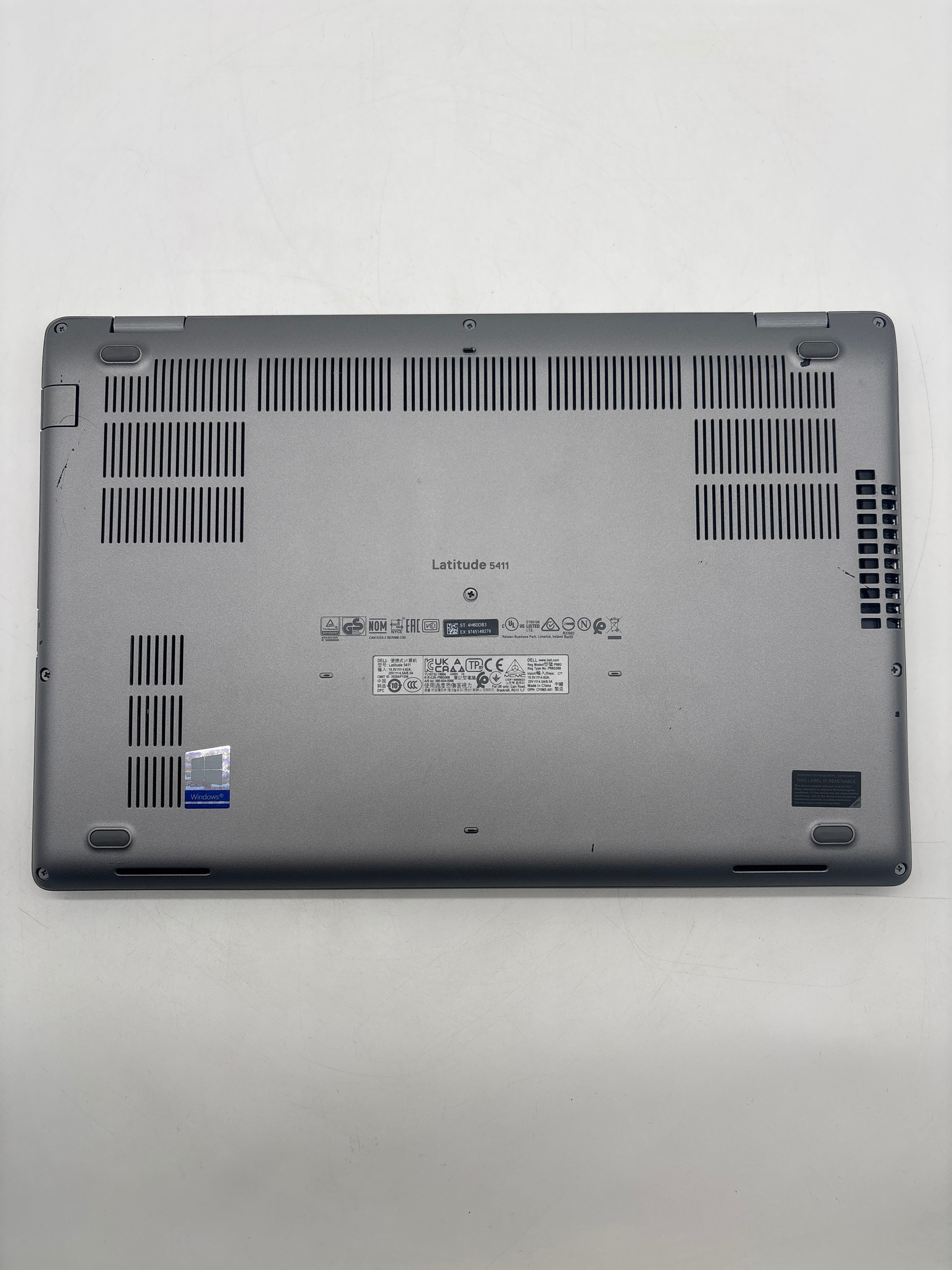 Dell Latitude 5411 14-inch Core i7 16GB RAM 256GB Silver Laptop - Bios Lock Read