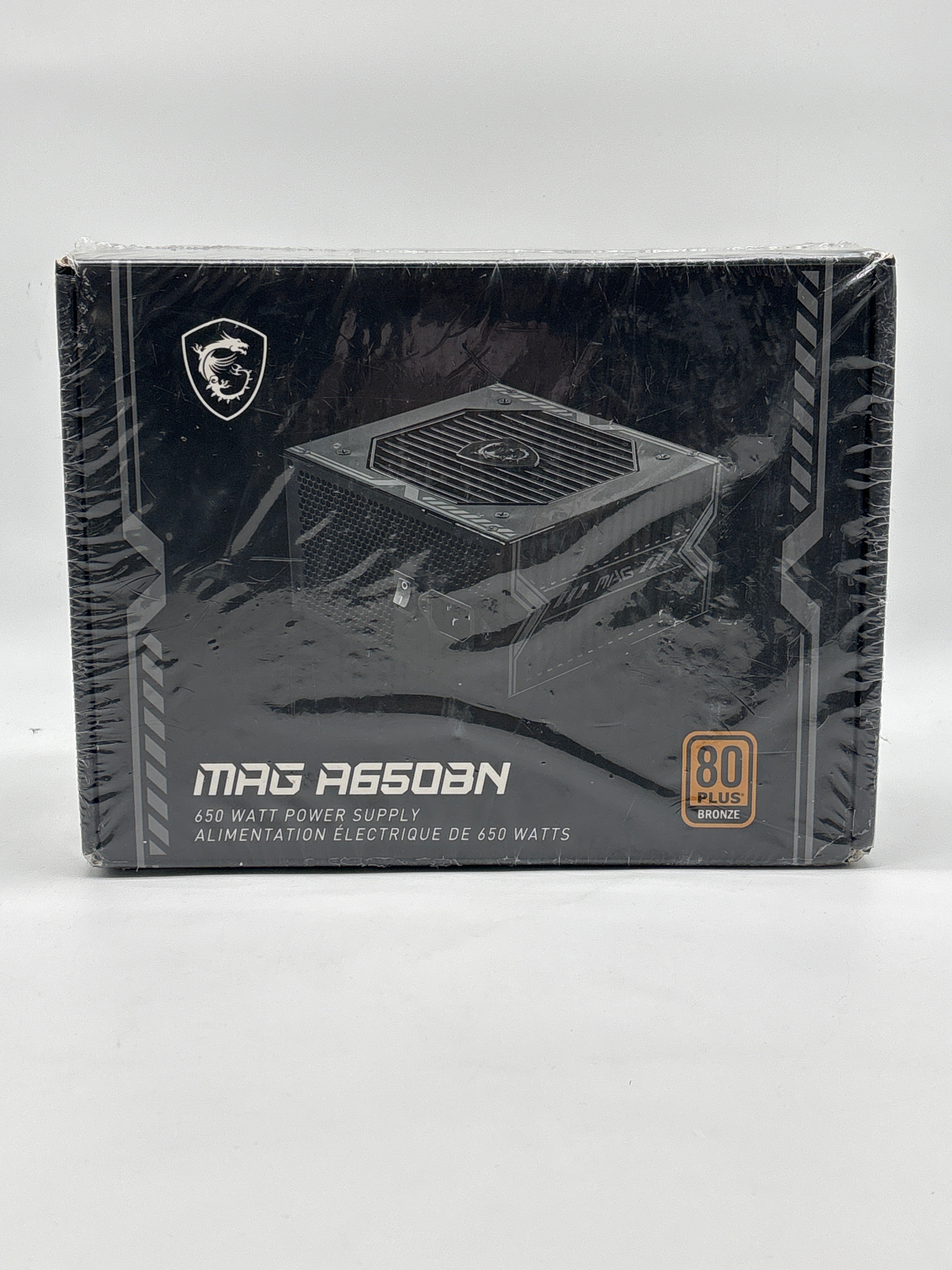 MSI MAG A650BN ATX 80+ Bronze Power Supply 650W Universal - New In Box