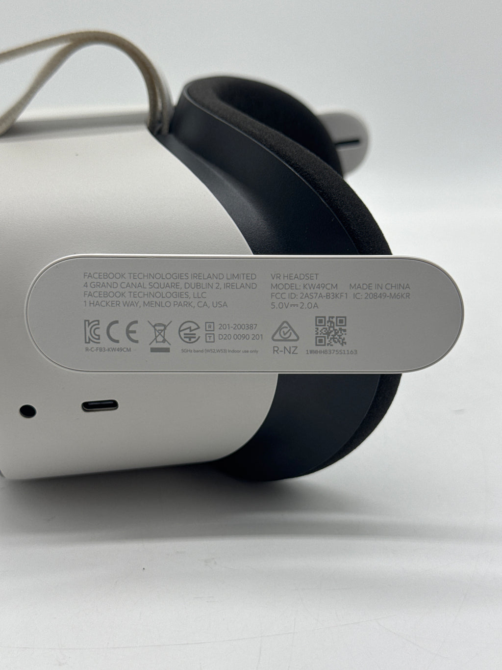 Meta Oculus Quest 2 KW49CM 64GB - White