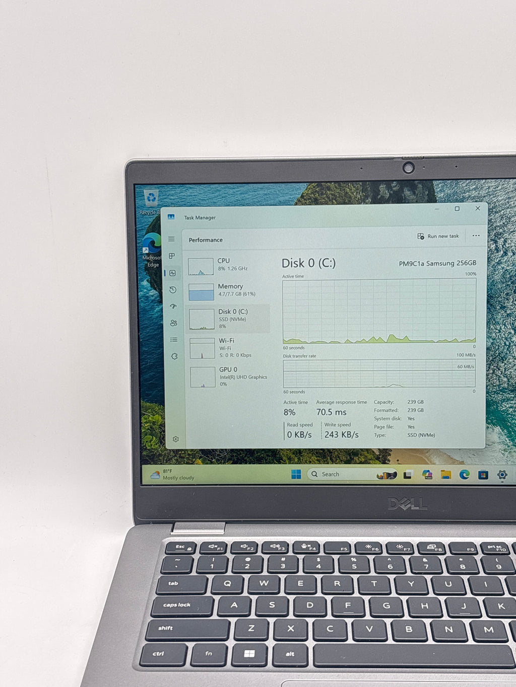 Dell Latitude 3340 i3-1215U 8GB RAM 256GB SSD