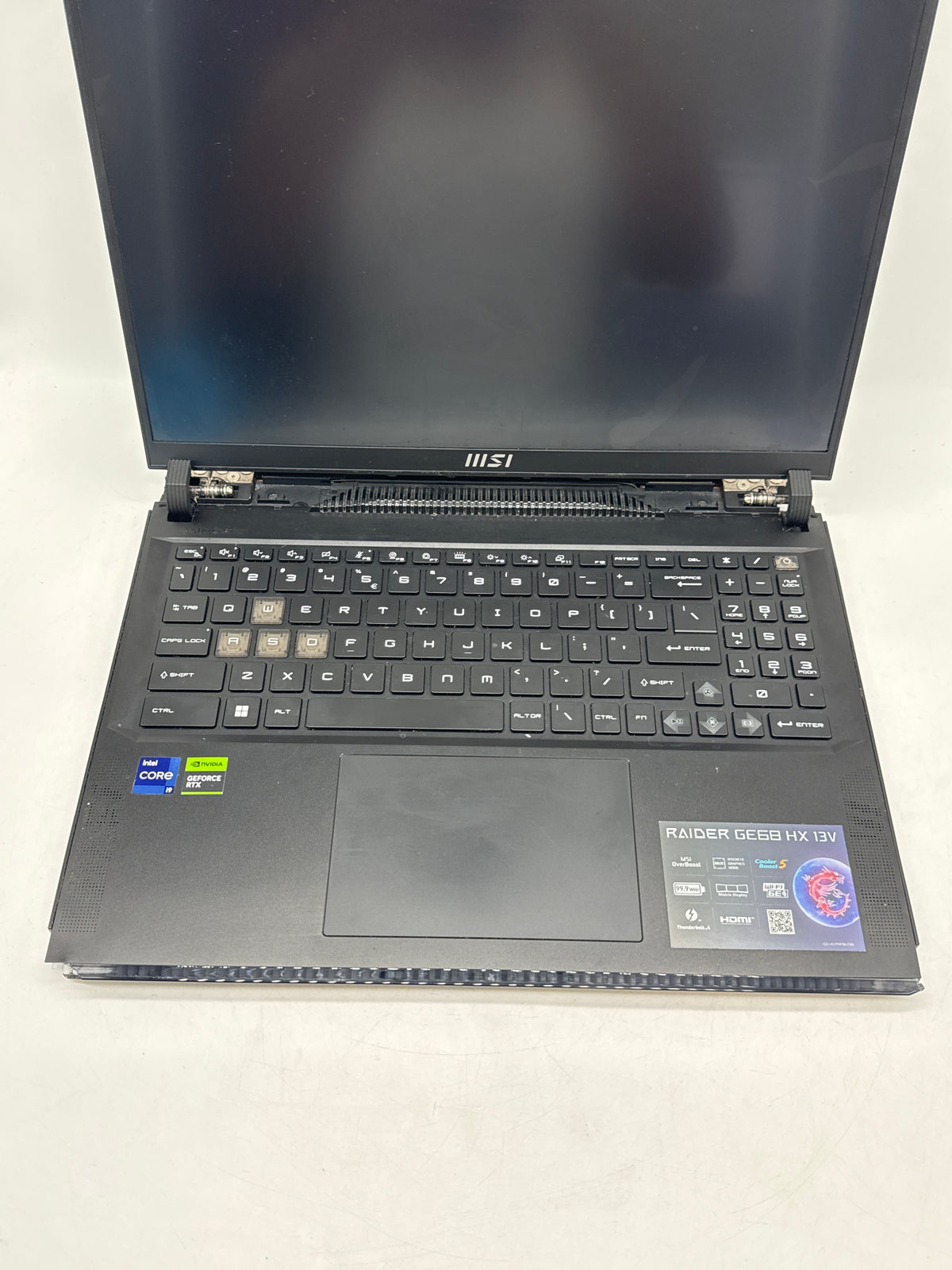 MSI Raider GE68 HX 13V 16" Core i9 16GB RAM 1TB SSD RTX 4060 - READ
