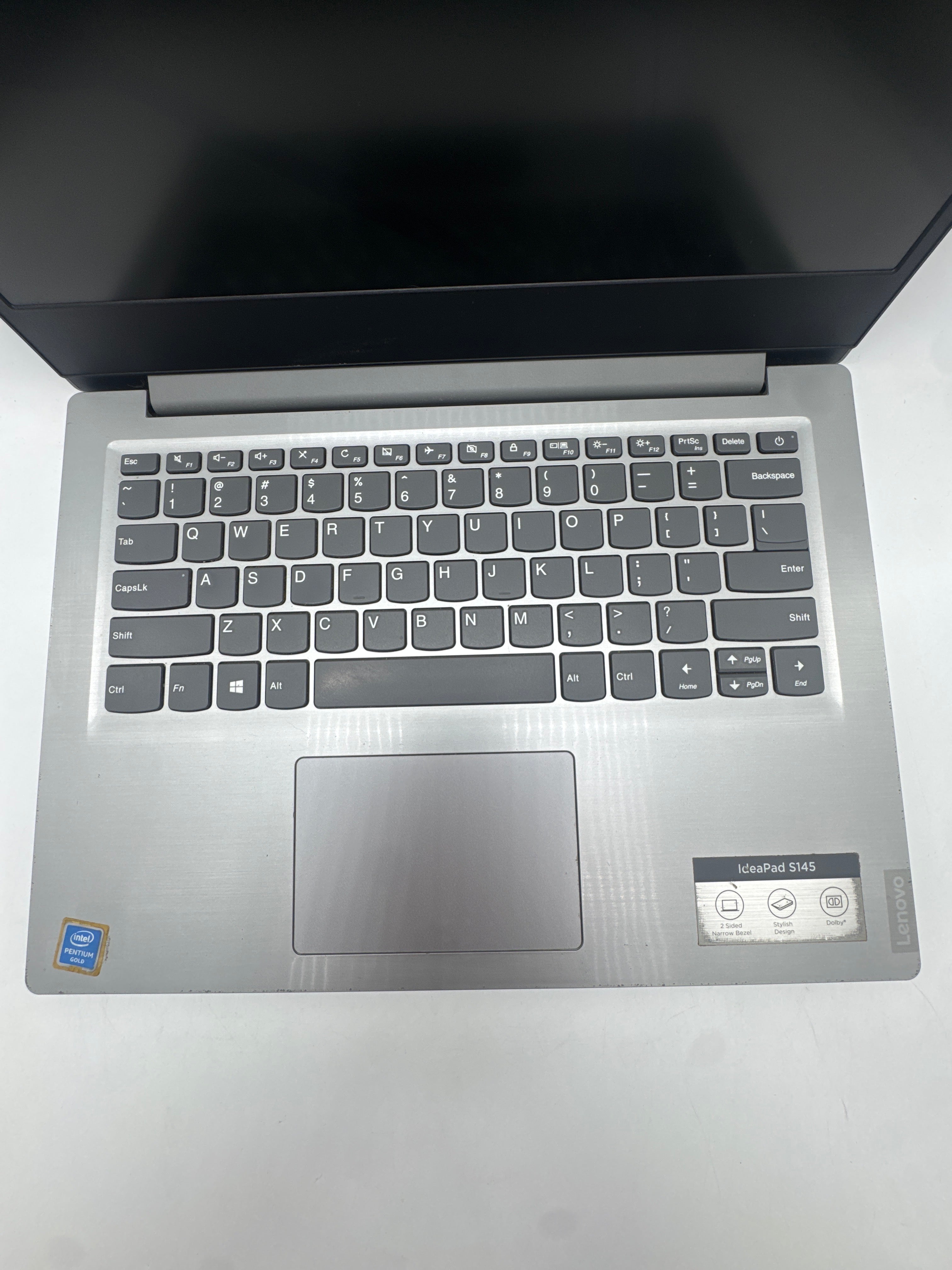 Lenovo IdeaPad S145 Pentium Gold 5405U 4GB RAM 128GB SSD - For Parts (Bad Display)