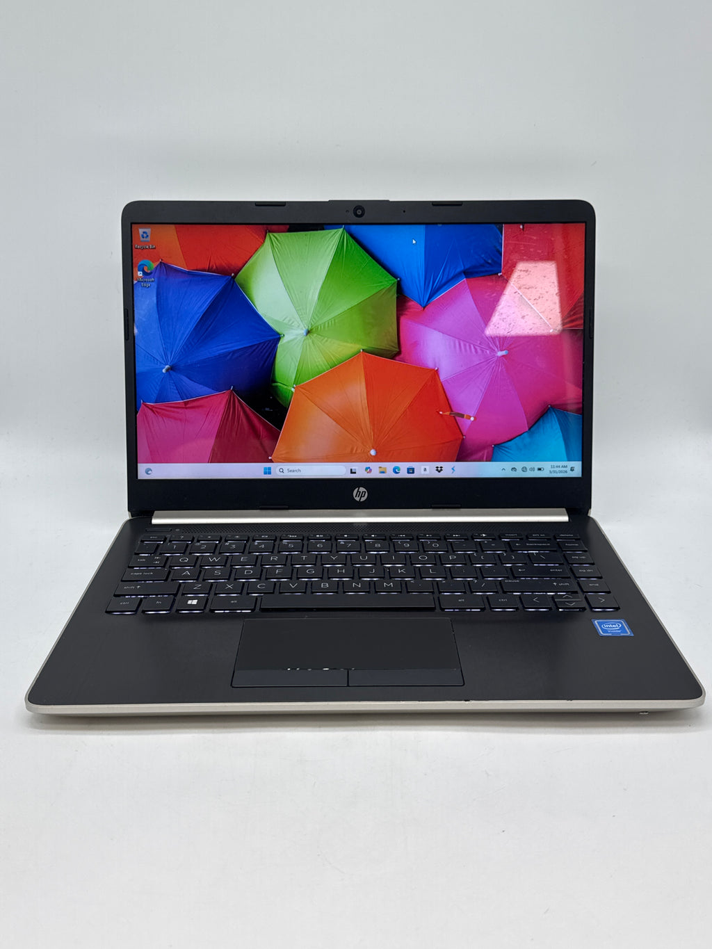 HP 14-cf0011ds Laptop Celeron N4000 4GB RAM 64GB SD - Used