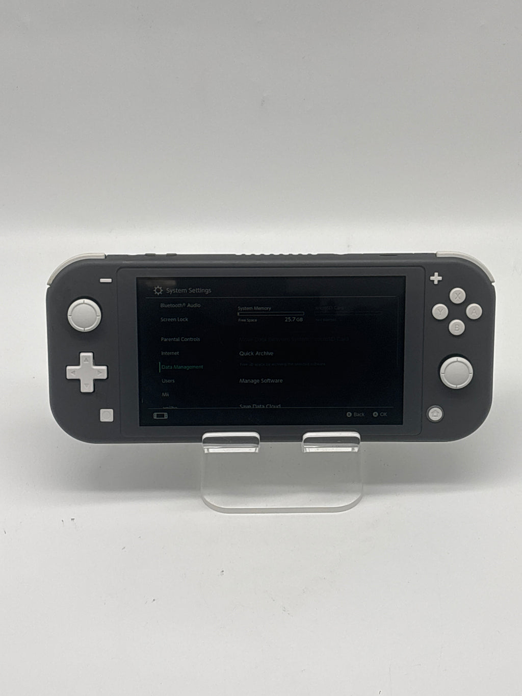 Nintendo Switch Lite HDH-001 32GB Gray Handheld Game Console - Used