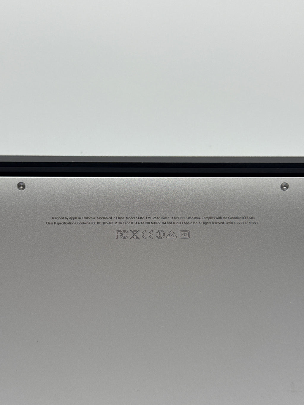 Apple MacBook Air 13.3" A1466 2017 i5 1.3 GHz 4GB RAM 128GB SSD
