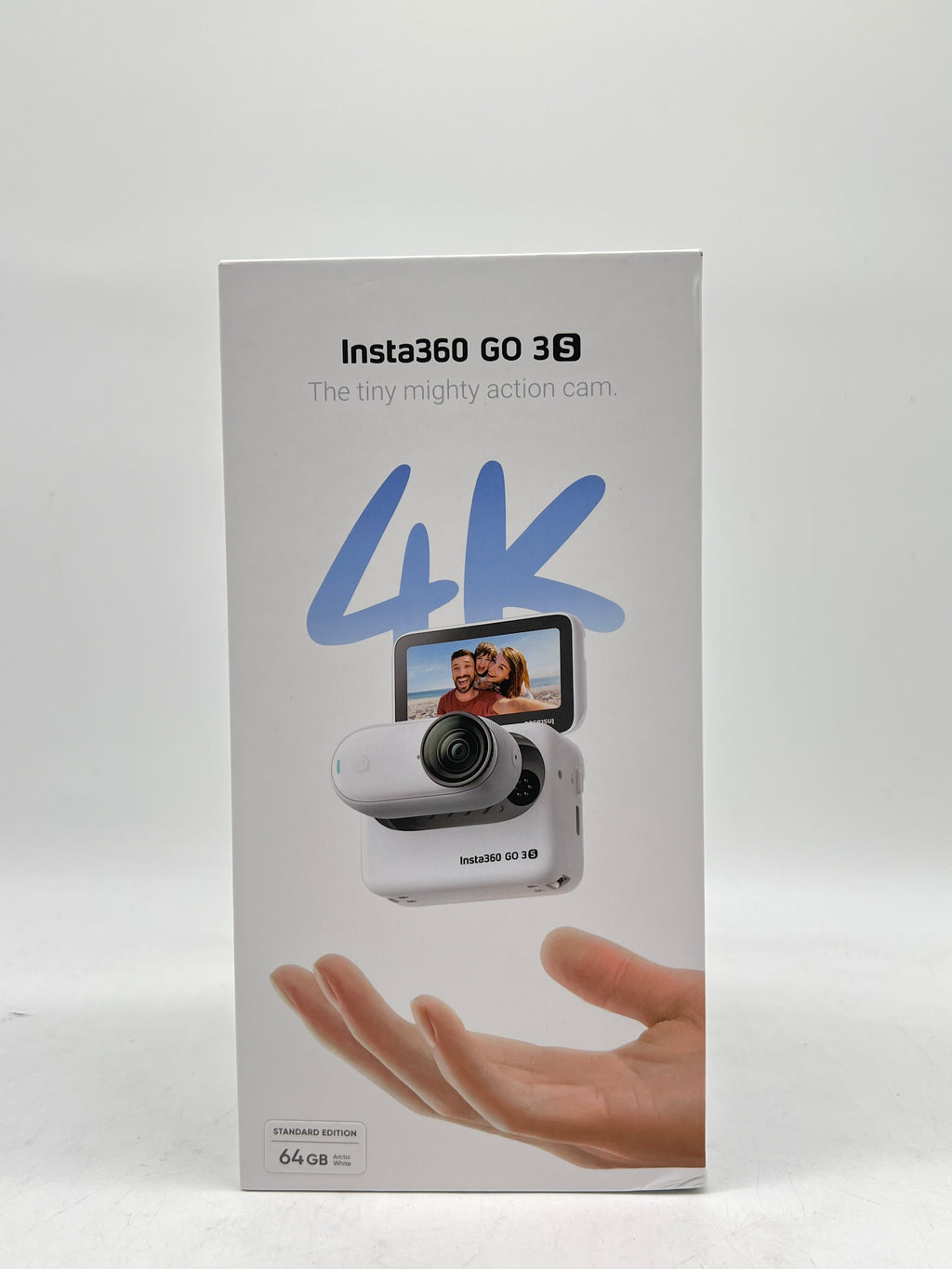 Insta360 GO 3S 64GB Action Camera White w/ Original Box - Used