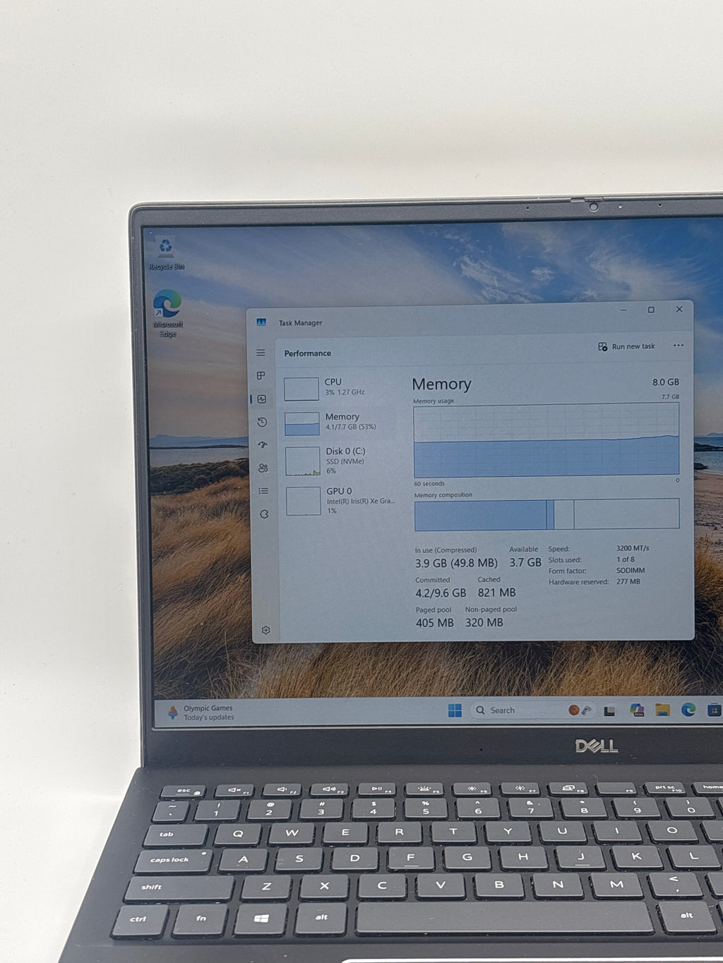 Dell Vostro 5502 i5-1135G7 8GB RAM 256GB SSD
