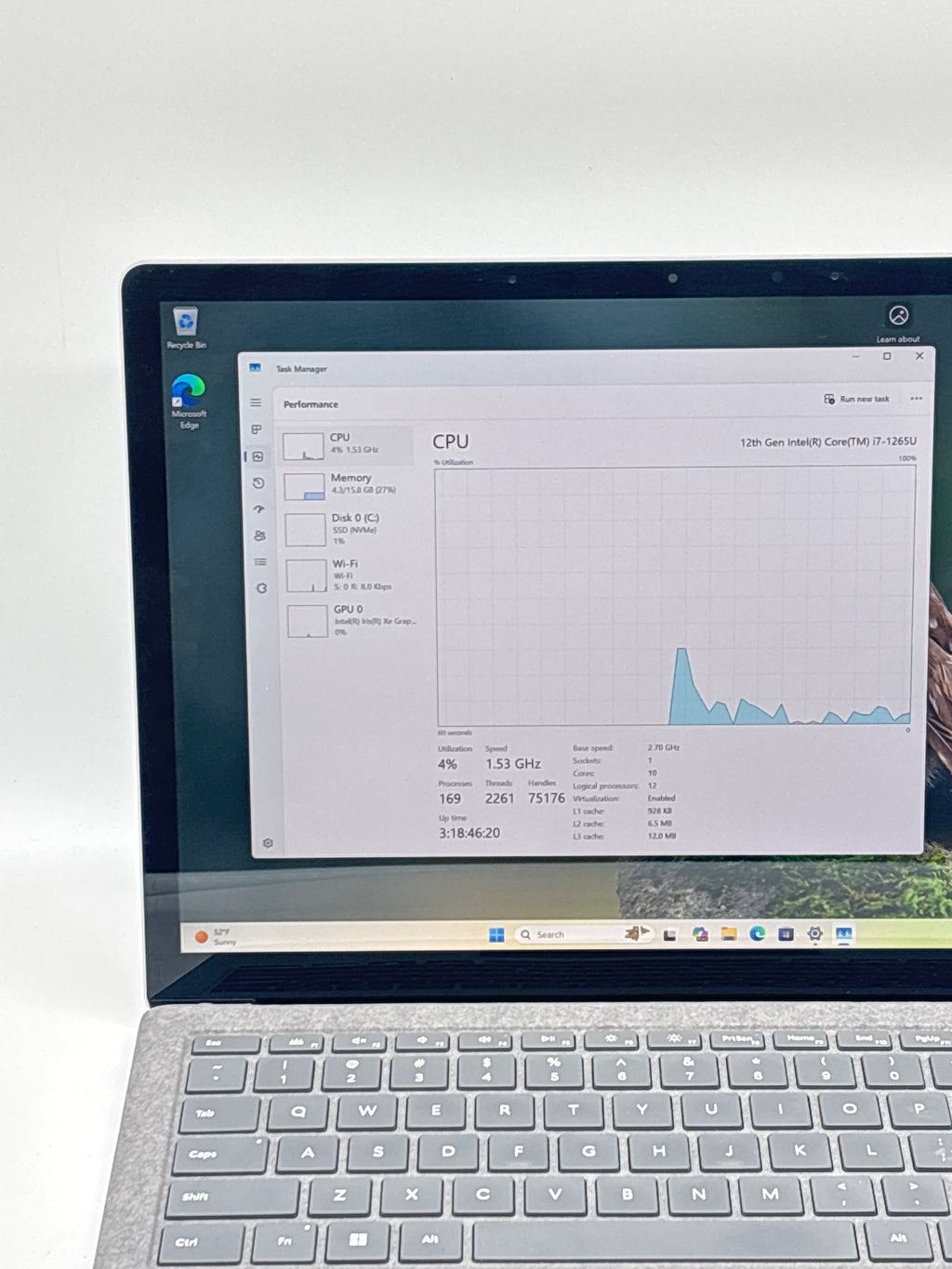 Microsoft Surface Laptop 5 1950 i7-1265U 16 GB RAM 512 GB