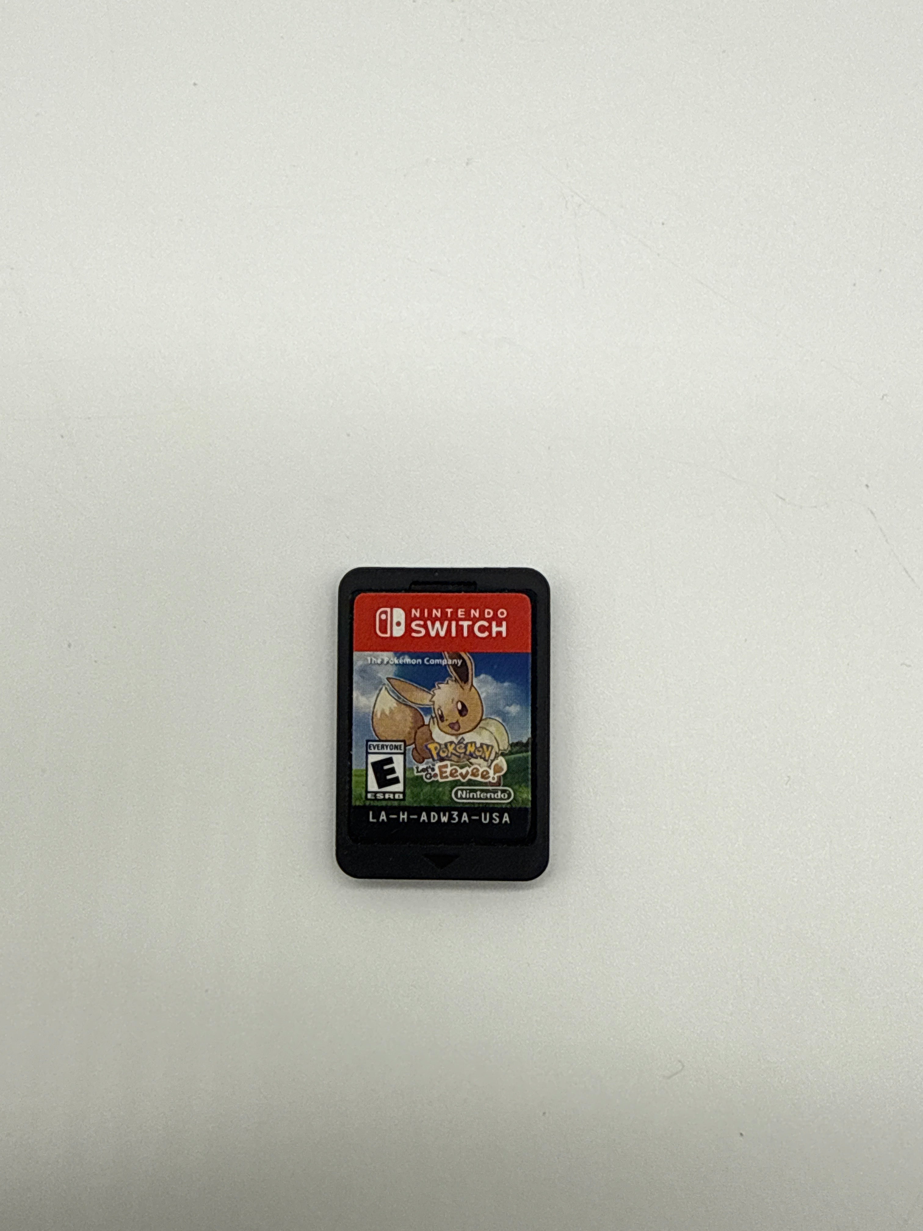 Nintendo Switch Pokemon Let's Go Eevee Video Game with Box