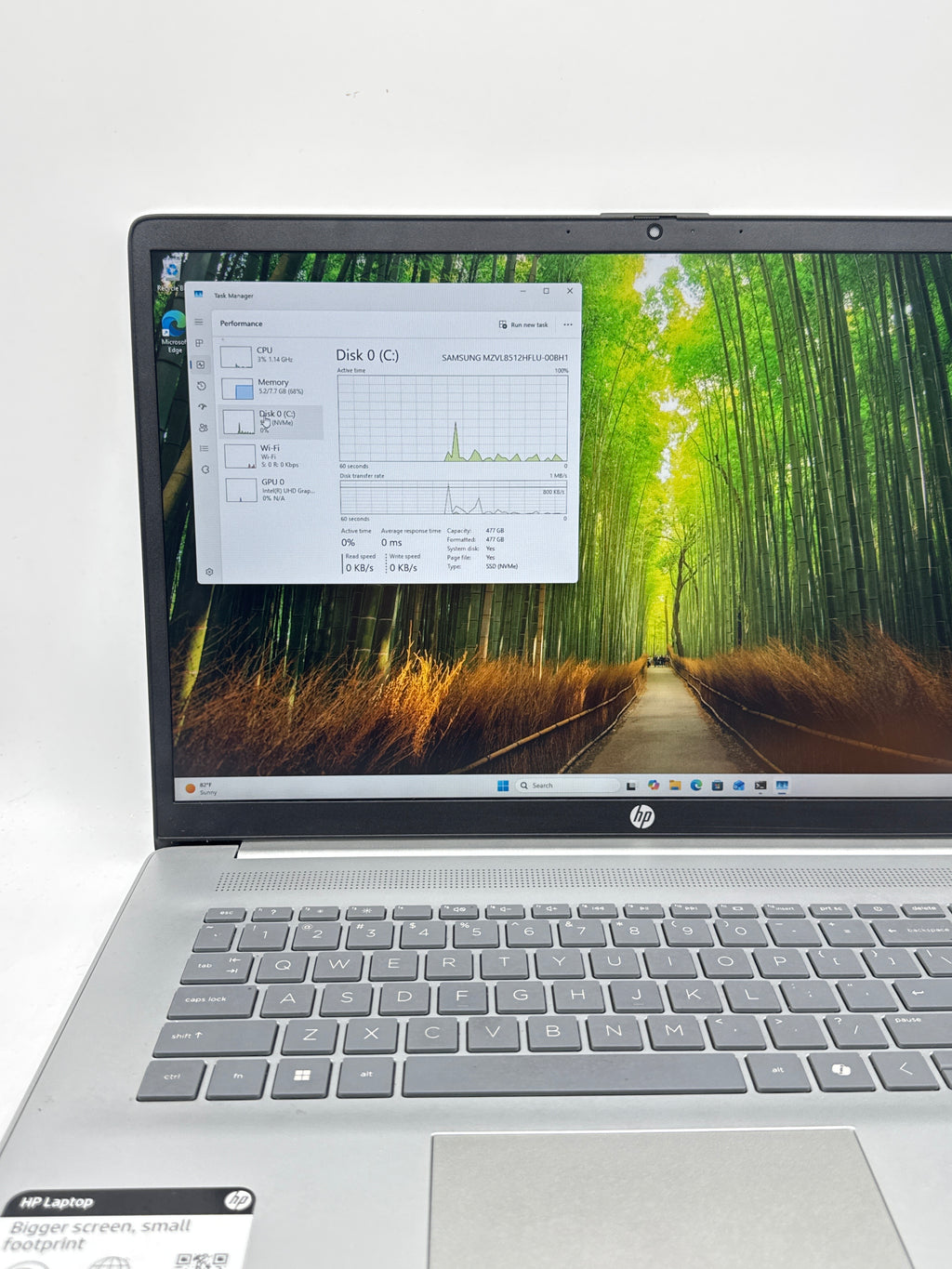 HP 17-CN3XXX Laptop Intel Core i3 N305 8GB RAM 512GB SSD 17in - Used