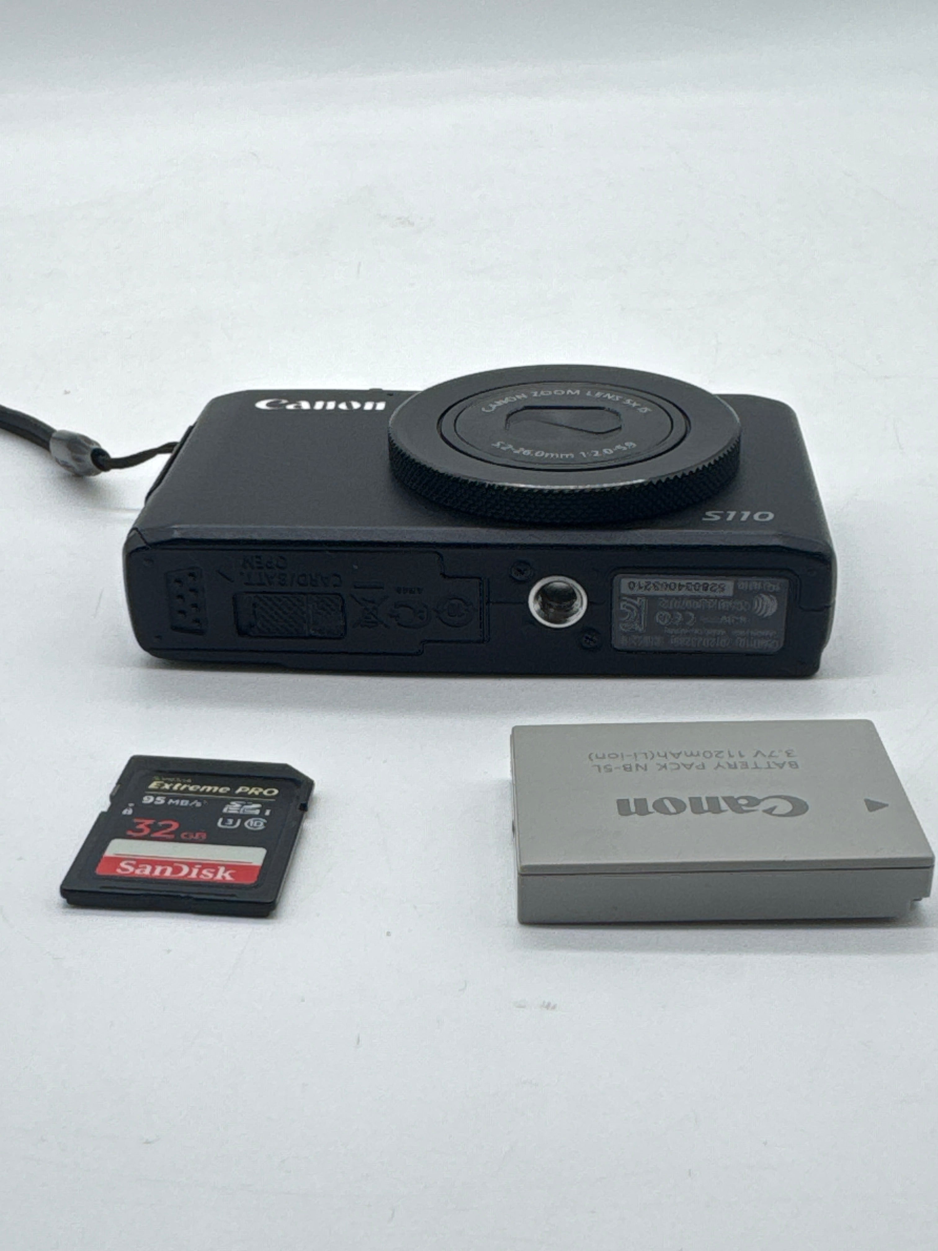 Canon PowerShot S110 Compact Digital Camera - Used