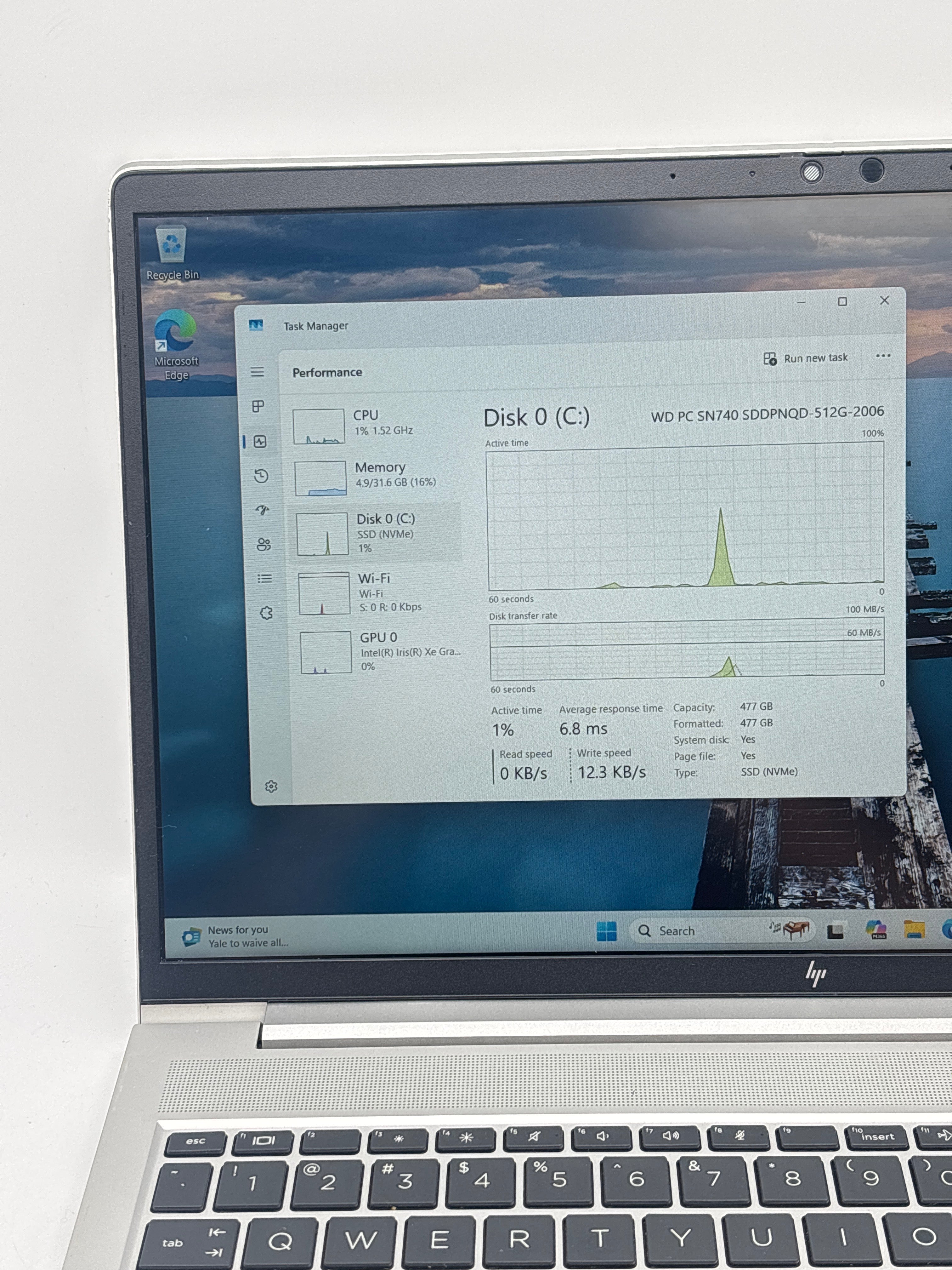 HP EliteBook 650 G10 i5-1345U 32GB RAM 512GB SSD - BIOS Lock/Remotely Managed