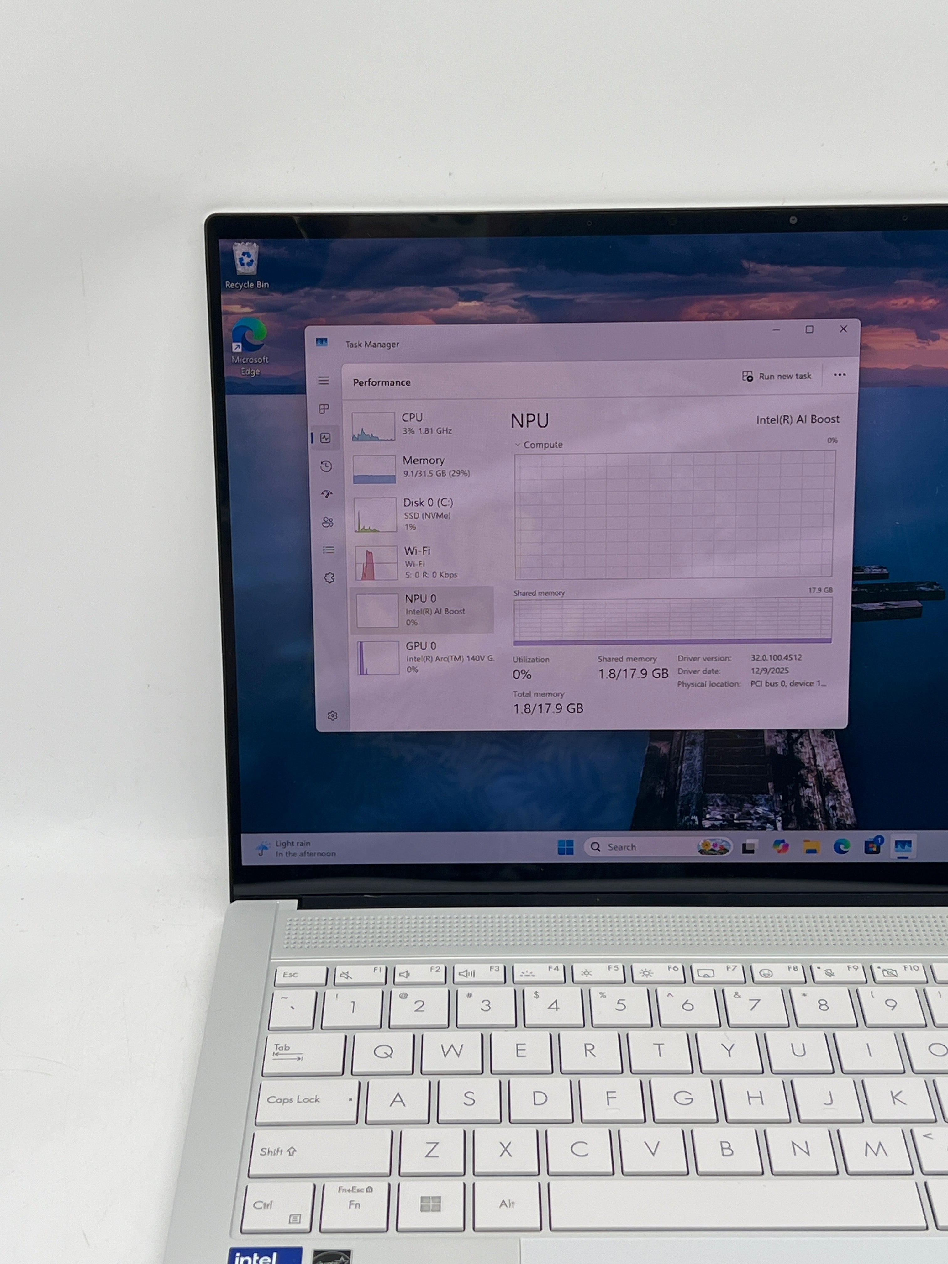 Asus Zenbook S 14 OLED Ultra 7 258V 32GB RAM 1TB SSD