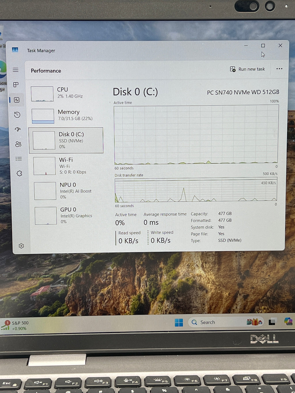 Dell Latitude 5550 15.6” Core Ultra 7 165U 32GB RAM 512GB SSD Silver Used