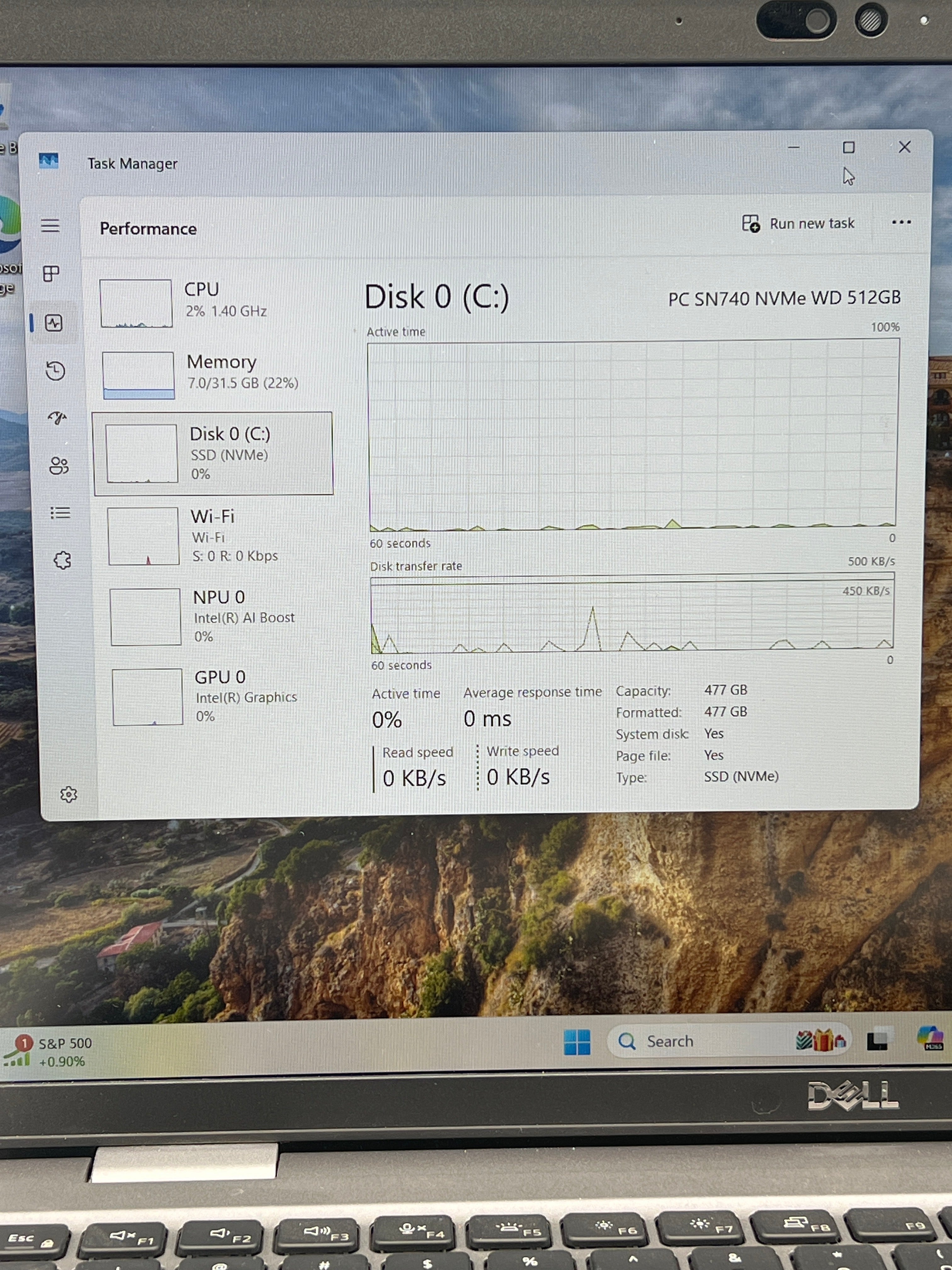 Dell Latitude 5550 15.6” Core Ultra 7 165U 32GB RAM 512GB SSD Silver Used