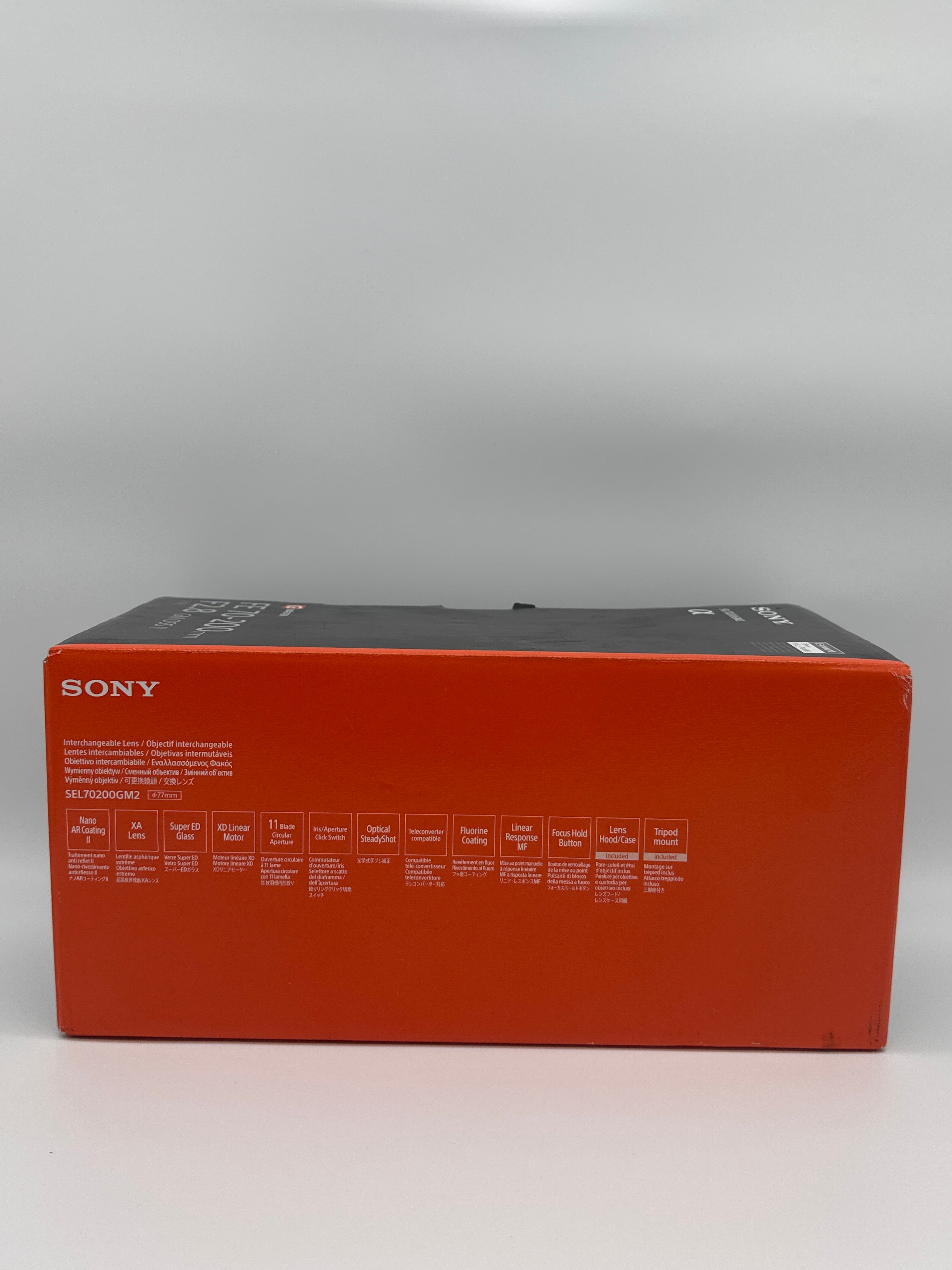 Sony FE 70-200mm f/2.8 GM OSS II SEL70200GM2 Telephoto Zoom Sony E Mount - New