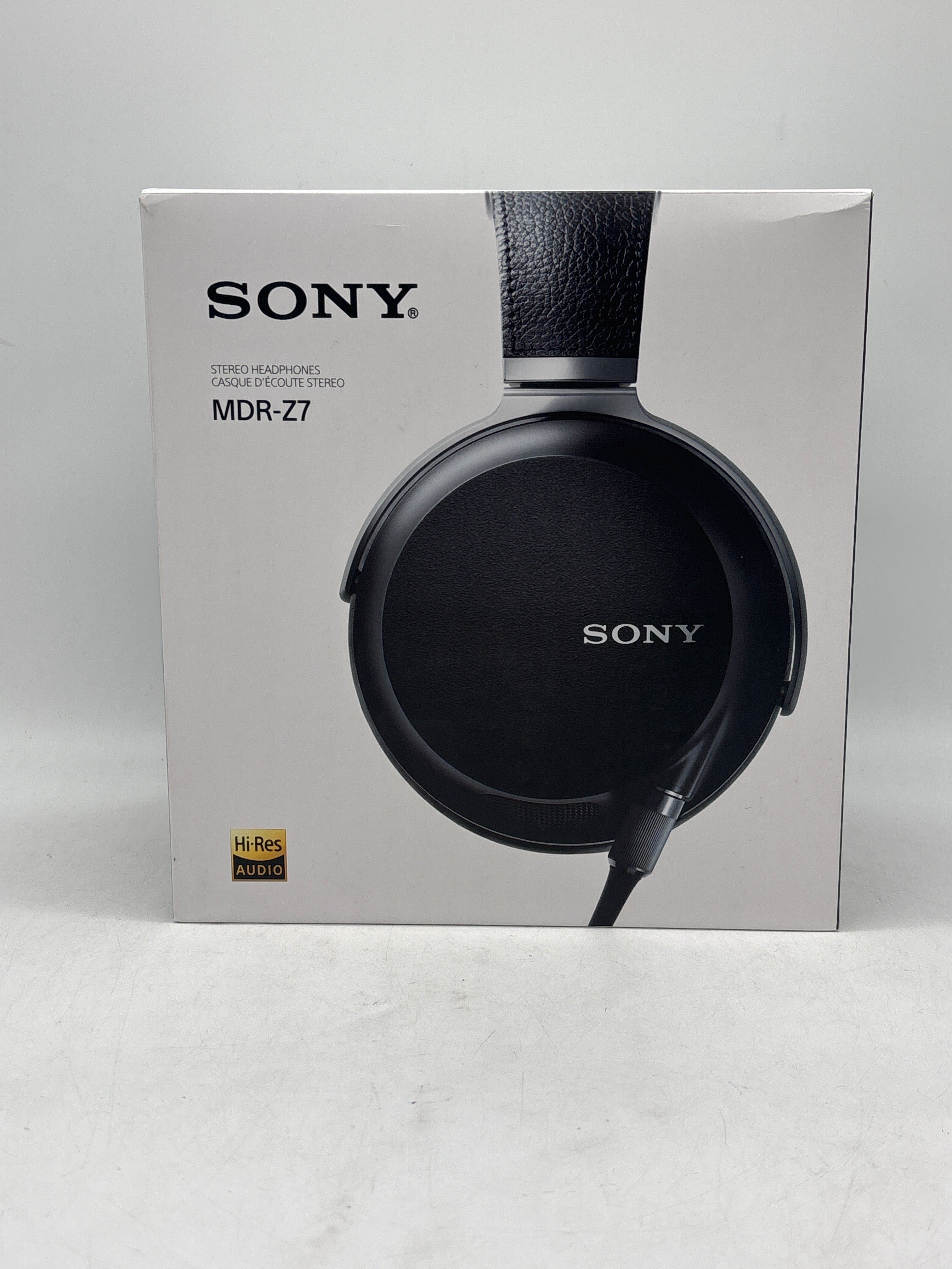 Sony MDR-Z7 Over-Ear High Resolution Audiophile Headphones - For Parts (Left speaker issues)